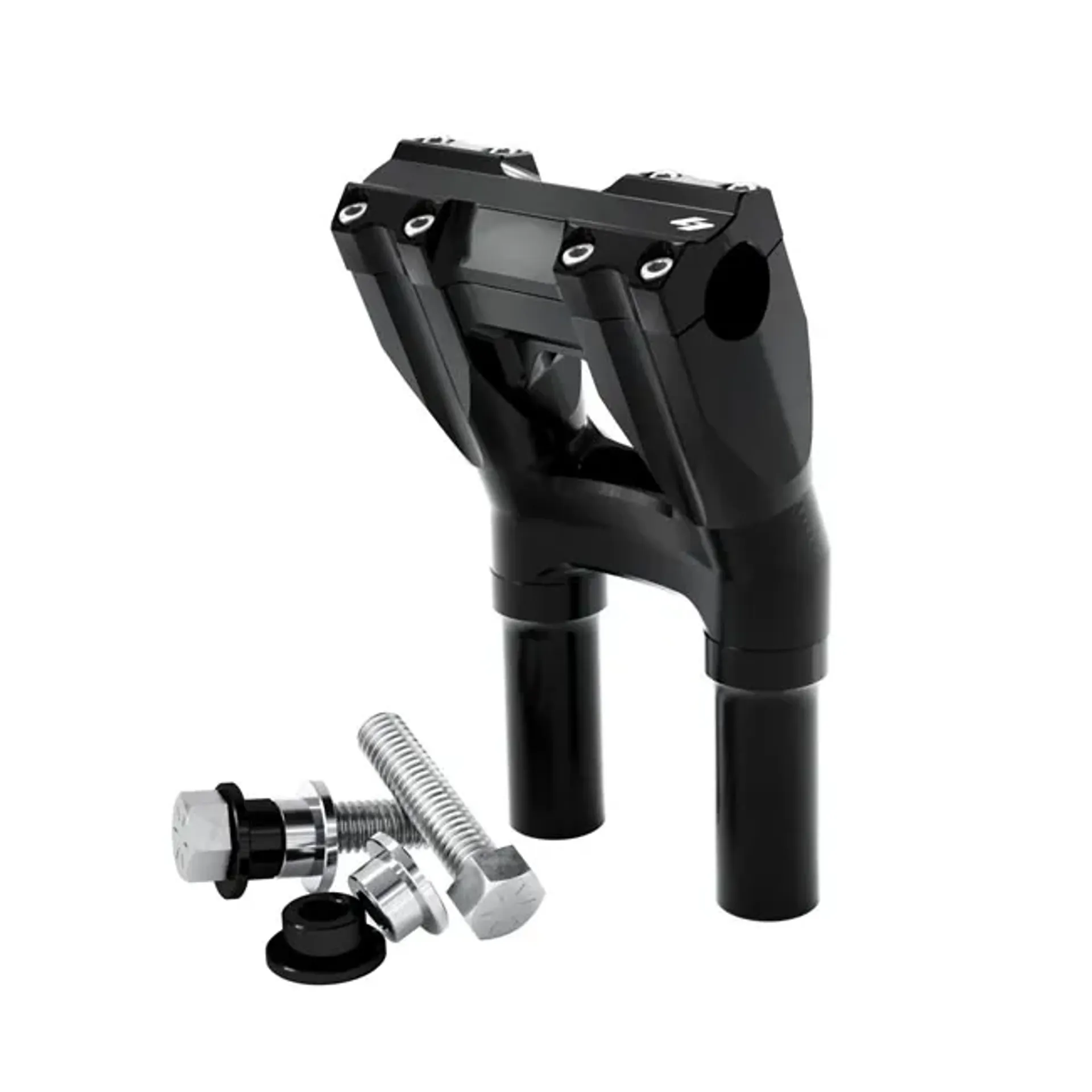 Kraus, Kickback Riser set. 8" (200mm) rise. Black