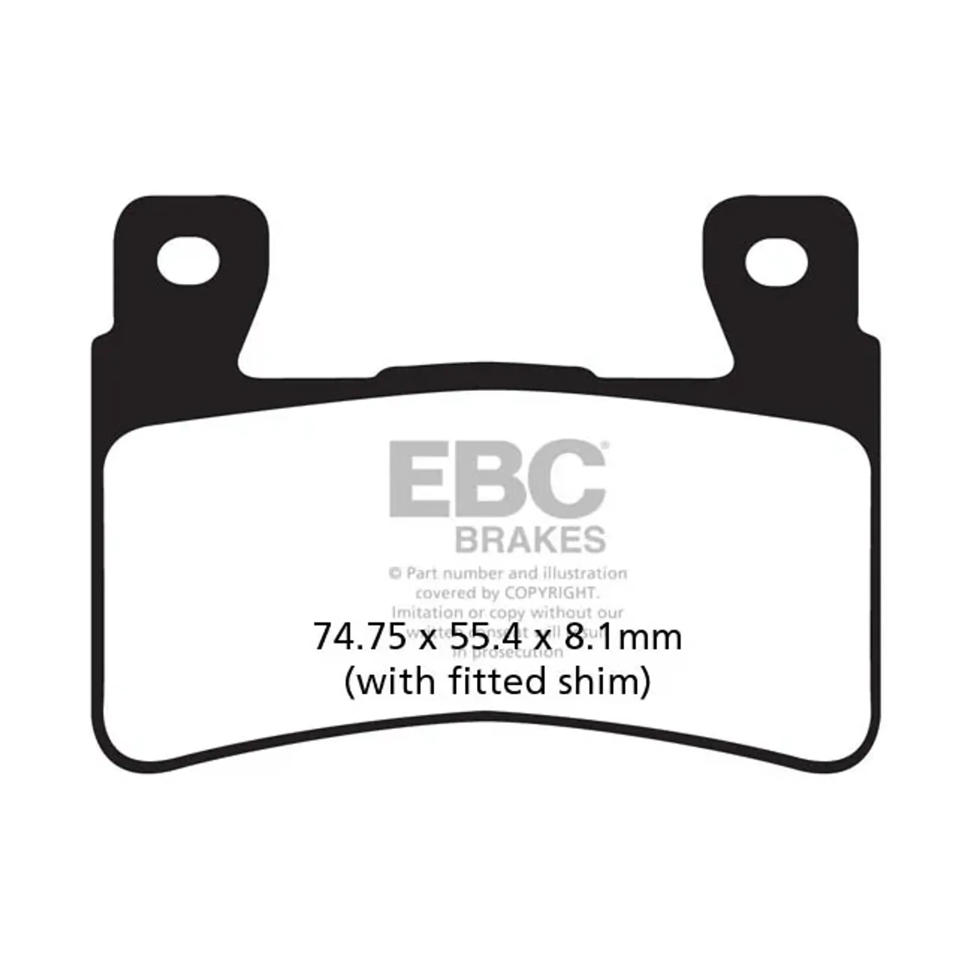 EBC Double-H Sintered brake pads
