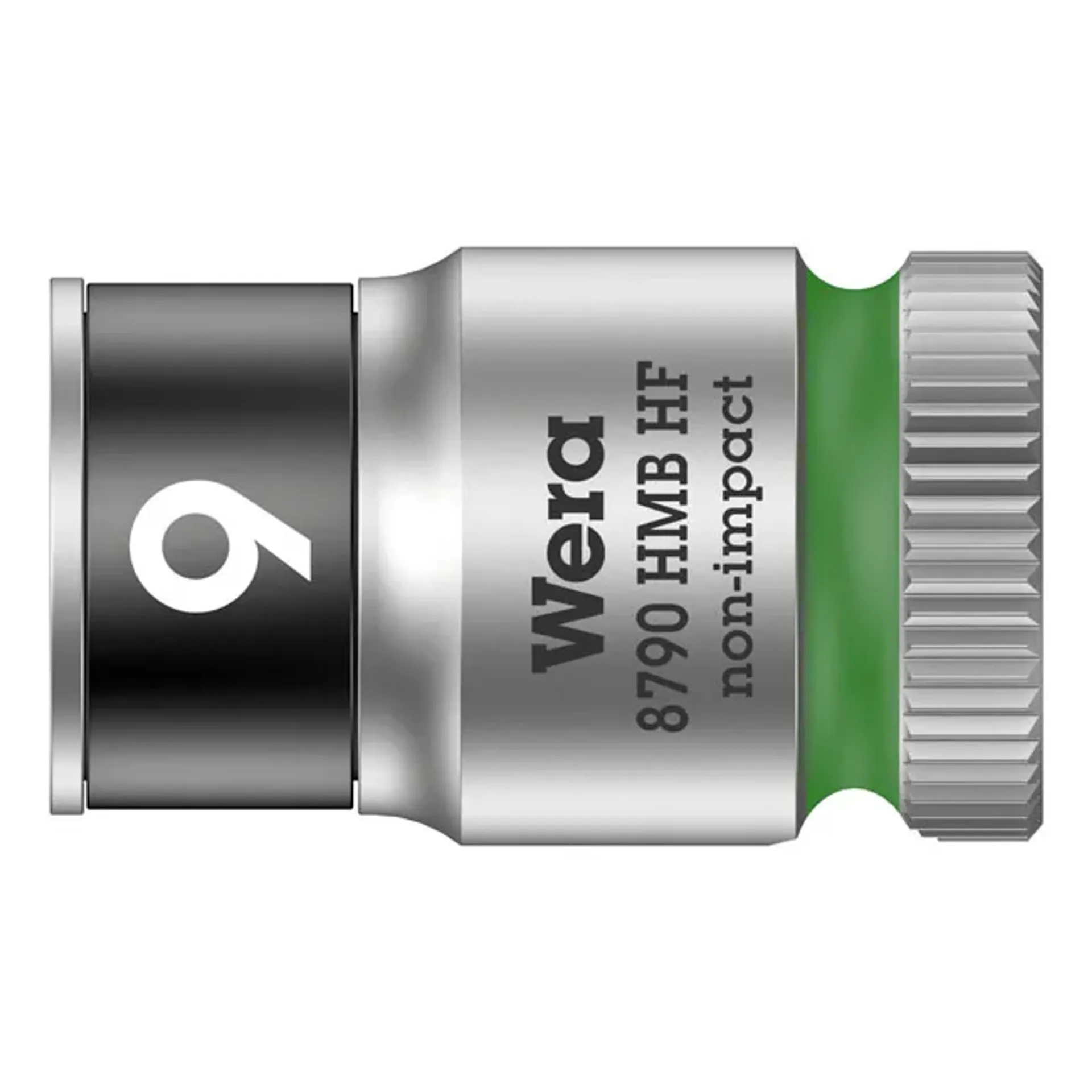 Wera Zyklop 3/8" socket with holding function - Metric 9.0