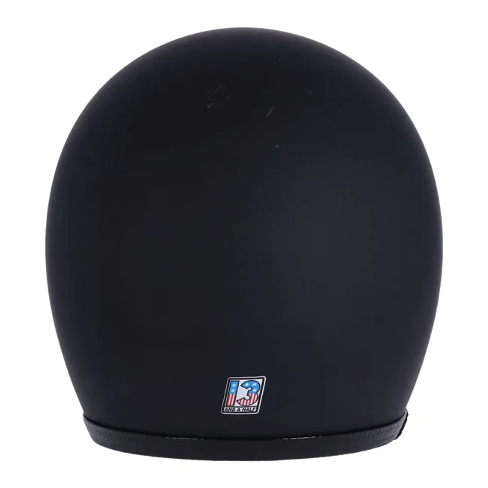 13 1/2 Skull bucket helmet matt black