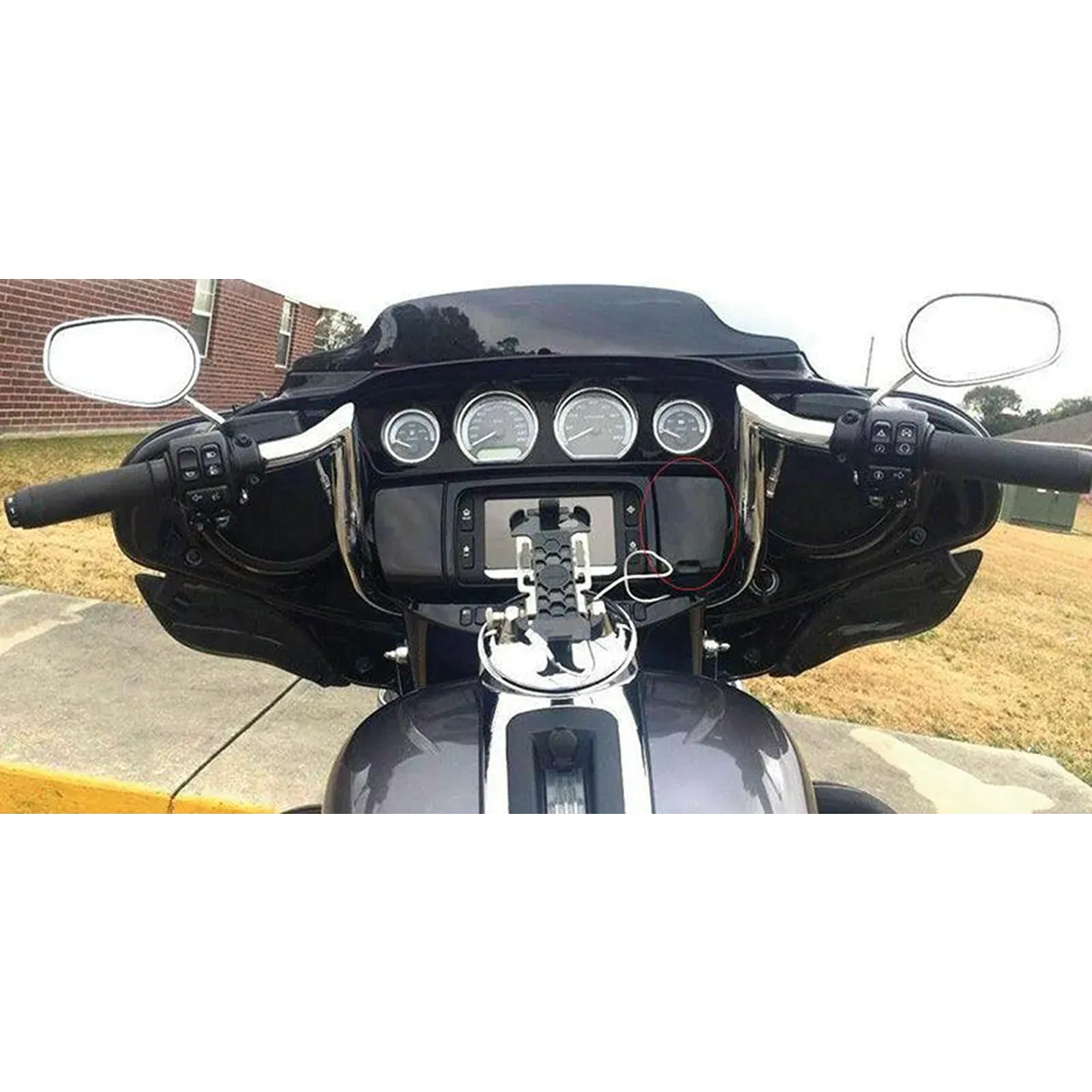 Inner Fairing Media Door Matte FLH14-Up - Afbeelding 2