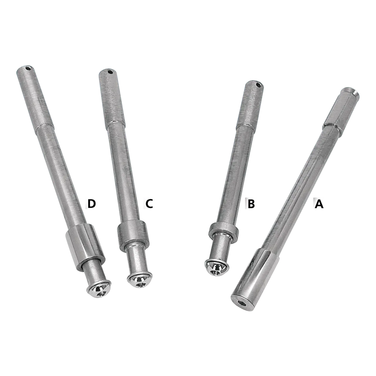 Axle complete w/spacers f3/4" hidden - Afbeelding 3
