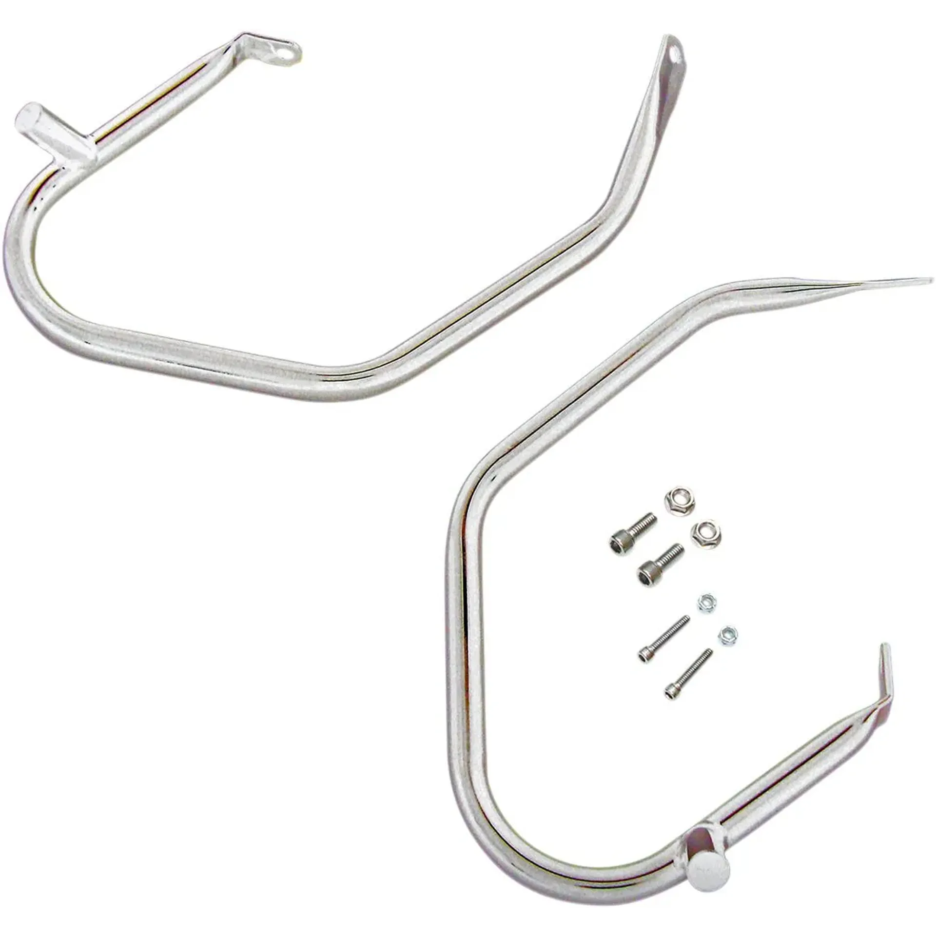 Saddlebag Guards Low-Profile Chrome