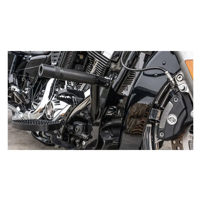 Burly Brand, Brawler crash bar kit Touring. Front. Black - Afbeelding 4