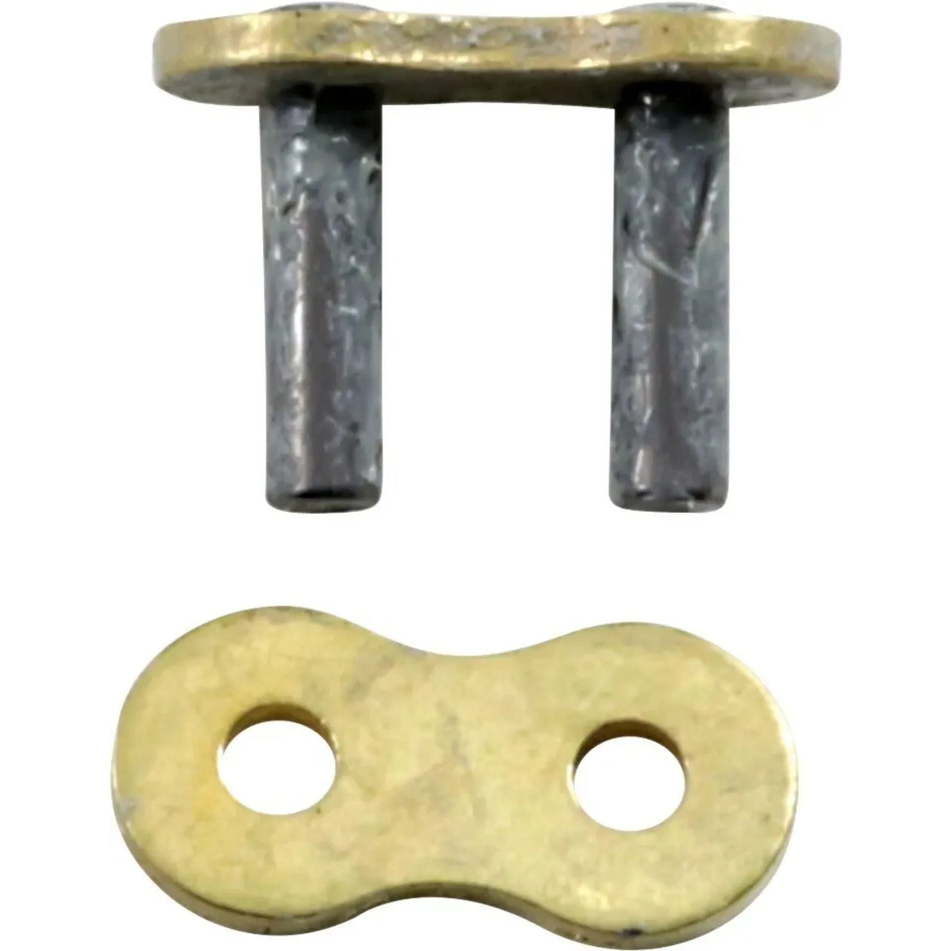 530/136 Dr 1 Rivet Link 530 Non-Seal Replacement Connecting Link / Gold|Black / Steel