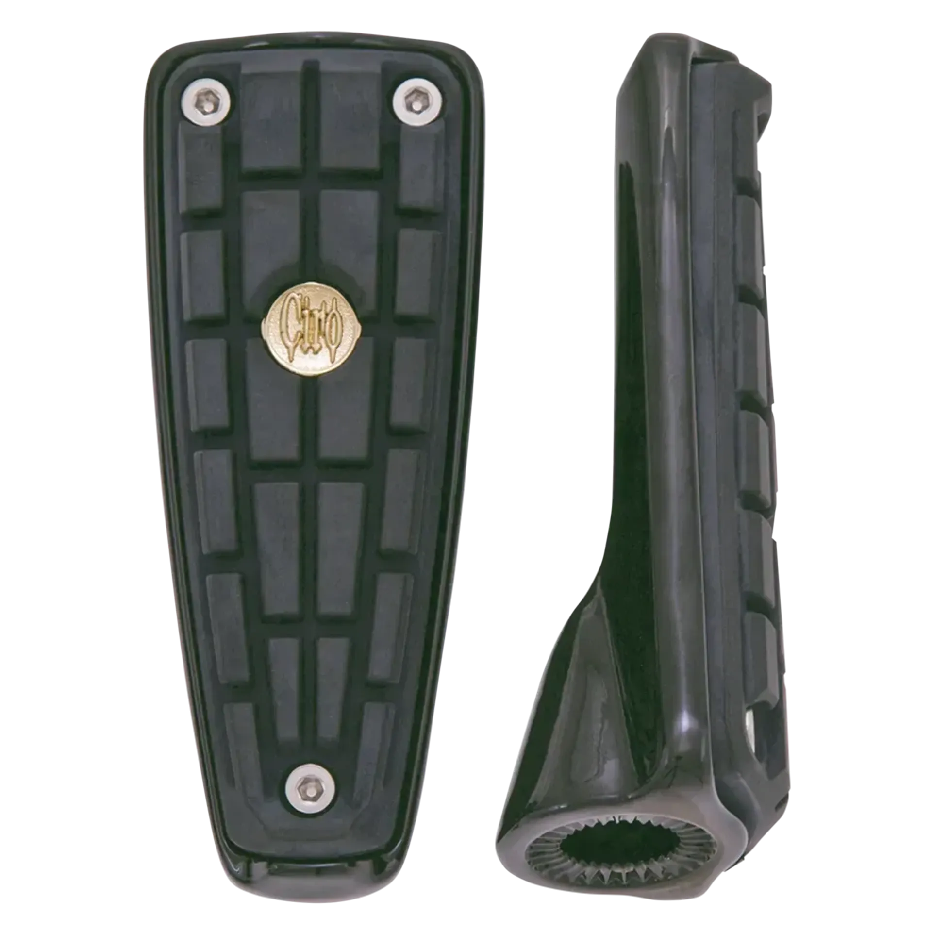 CMX FOOTPEGS BLACK W/O PEG SIDE CLEVIS