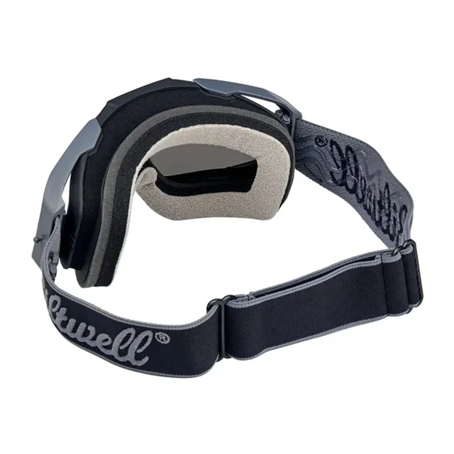 Biltwell Ridgeline goggles script grey