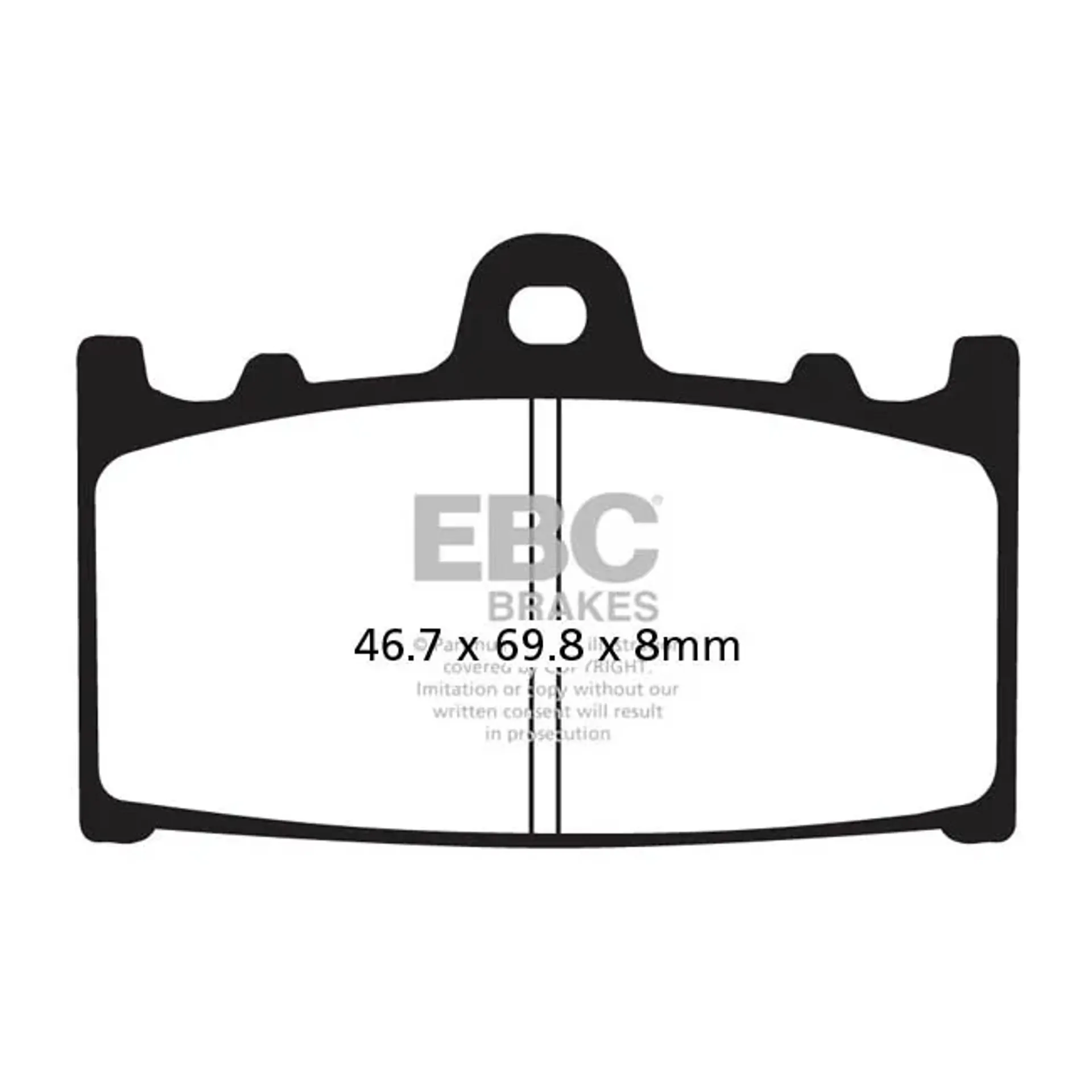 EBC Organic brake pads