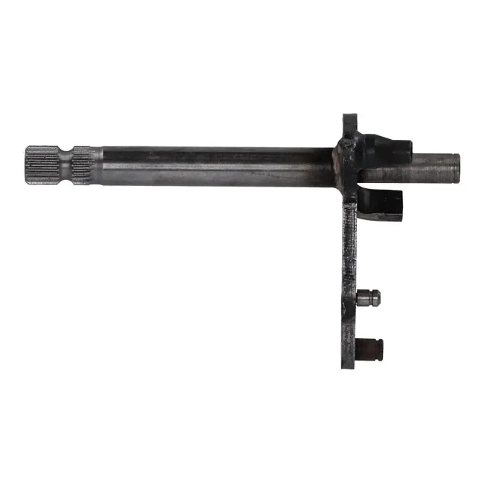 Inner shifter lever shaft, zinc plated