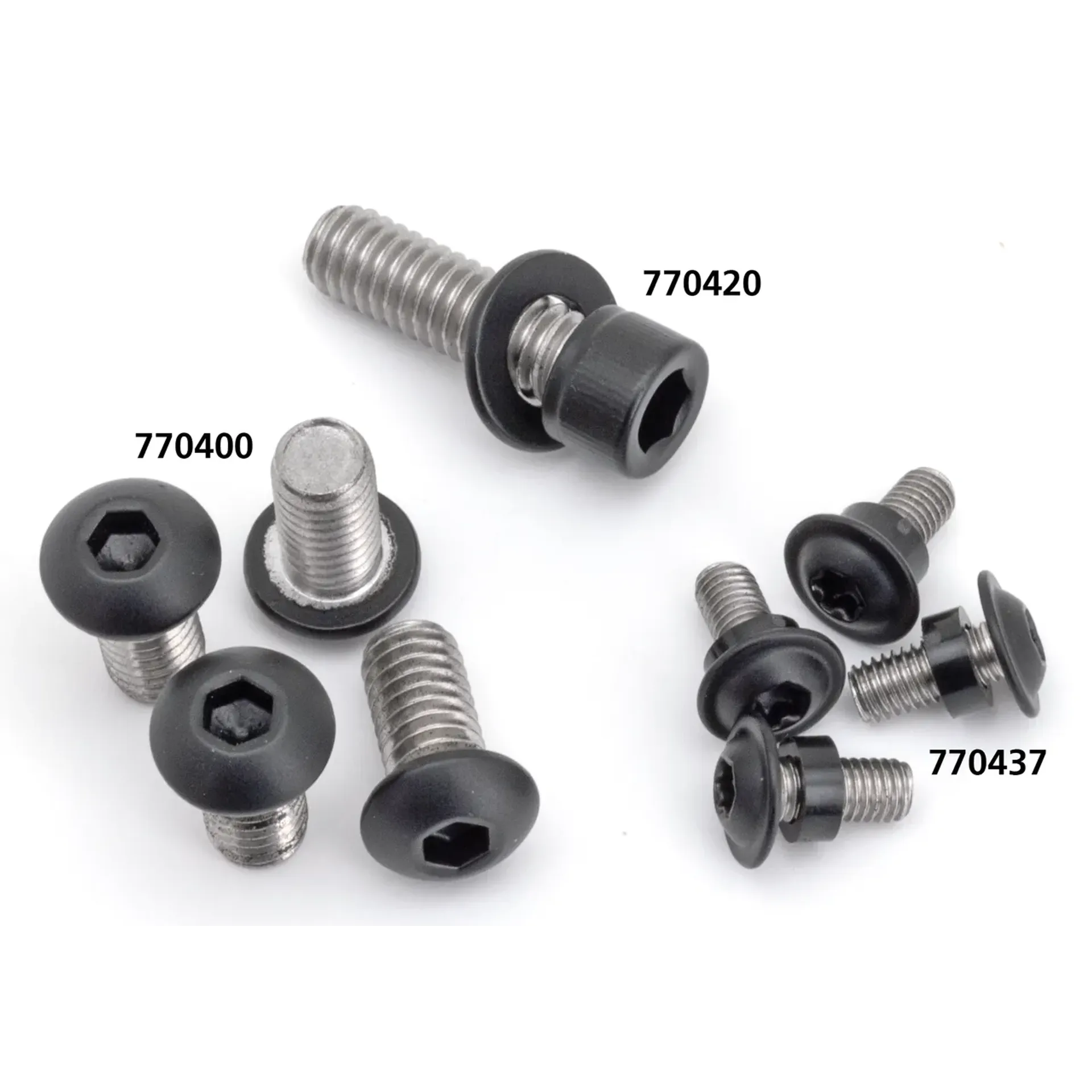 Belt Guard Screw Matt Blk XL04-22