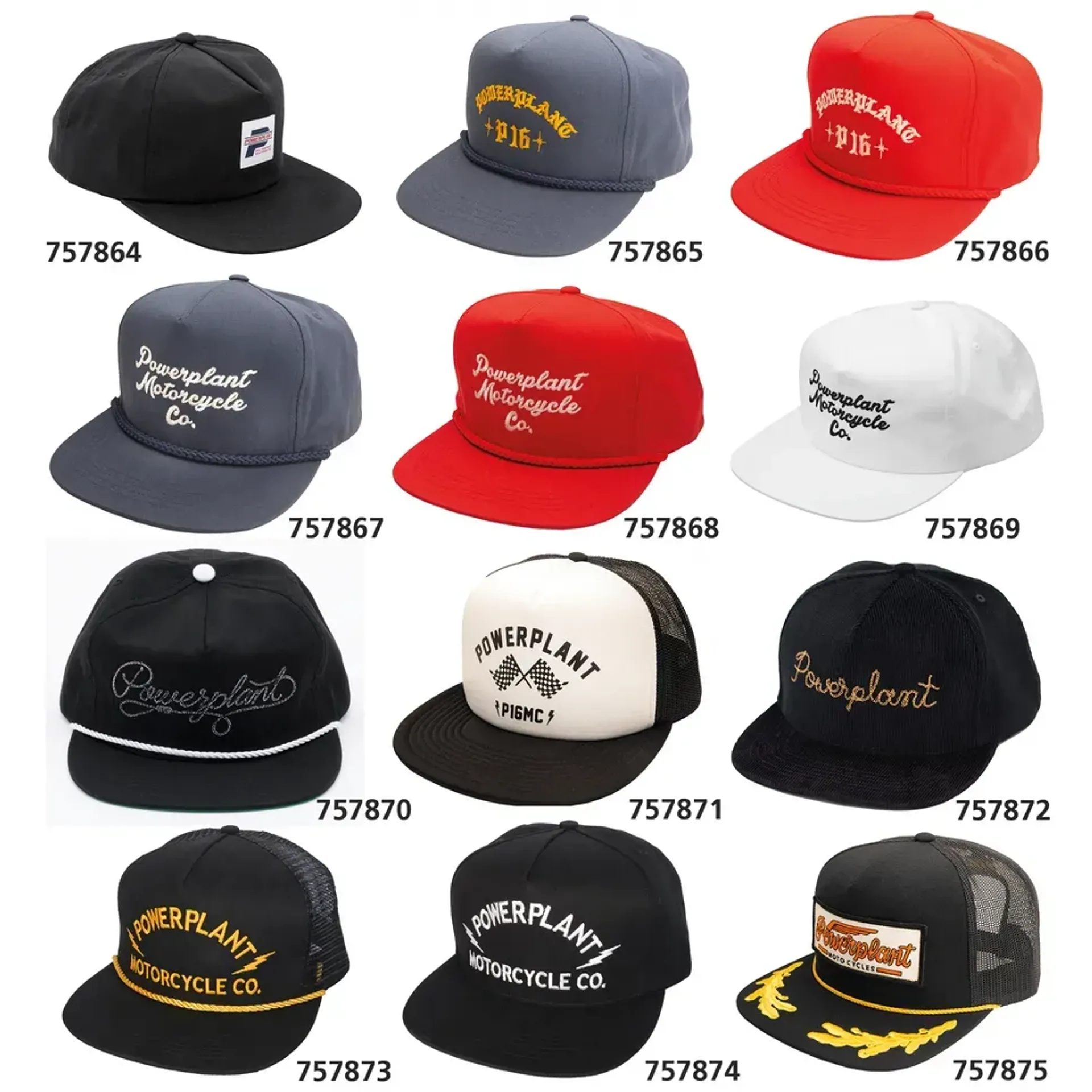 PMC EMBROIDERED SNAPBACK NAVY/WHITE