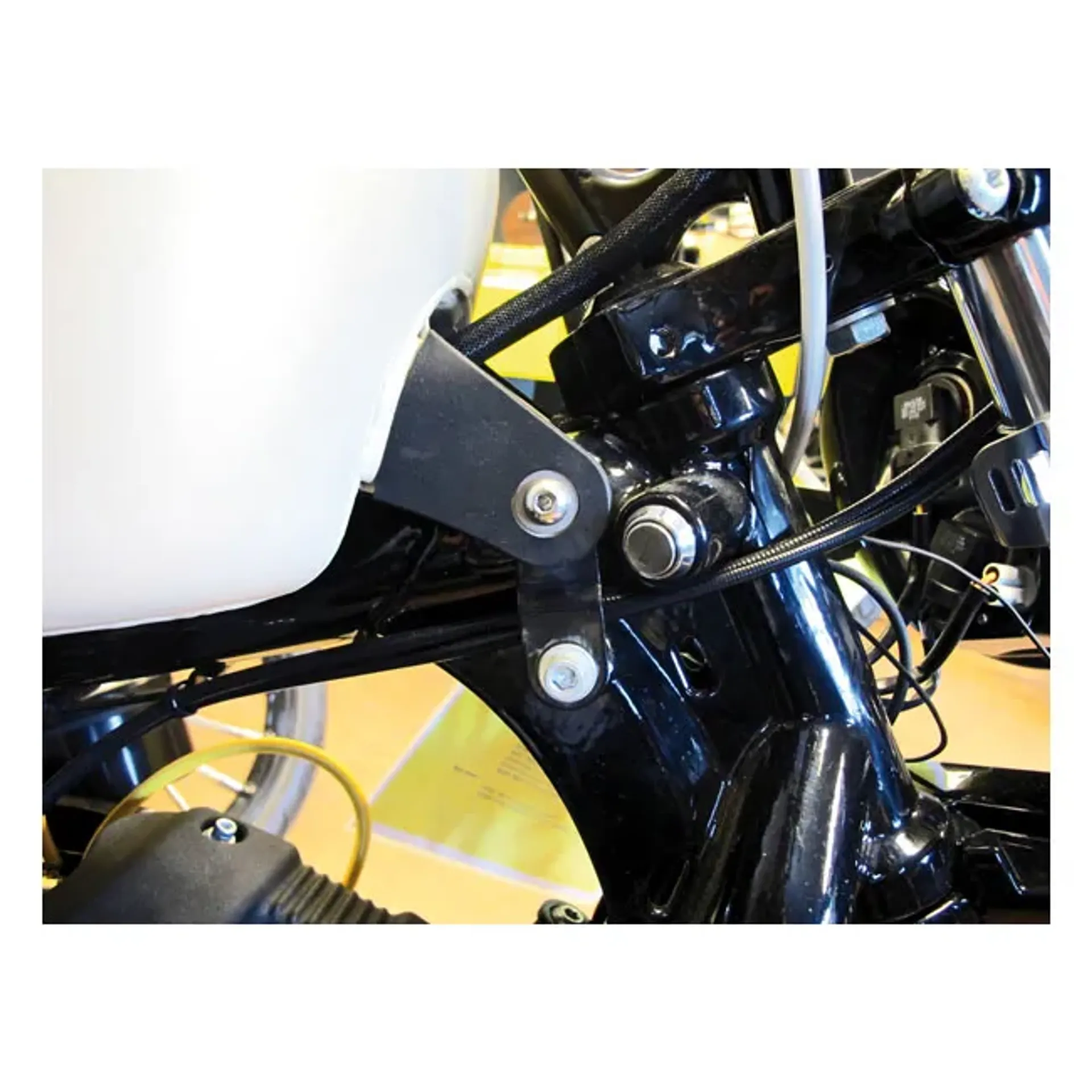 Fuel tank lift kit. 2"