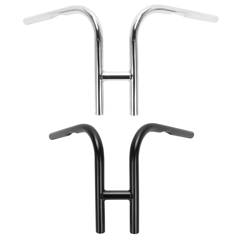 Rabbit 1" Handlebars Dimpled Chrome - Afbeelding 3