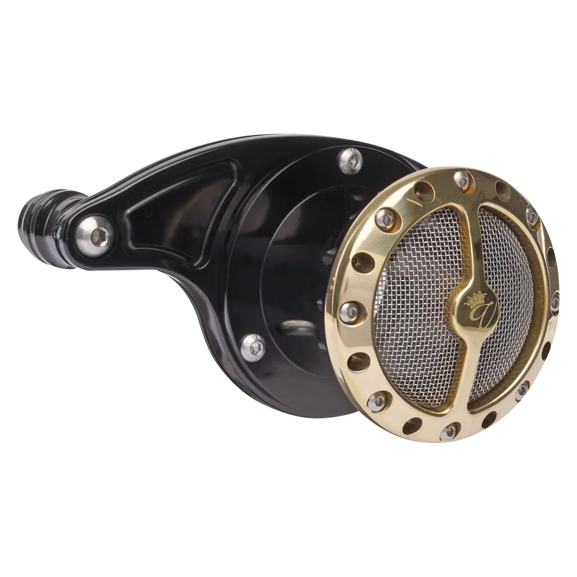 VELCTY STCK BLK CAP BRASS ME17-UP