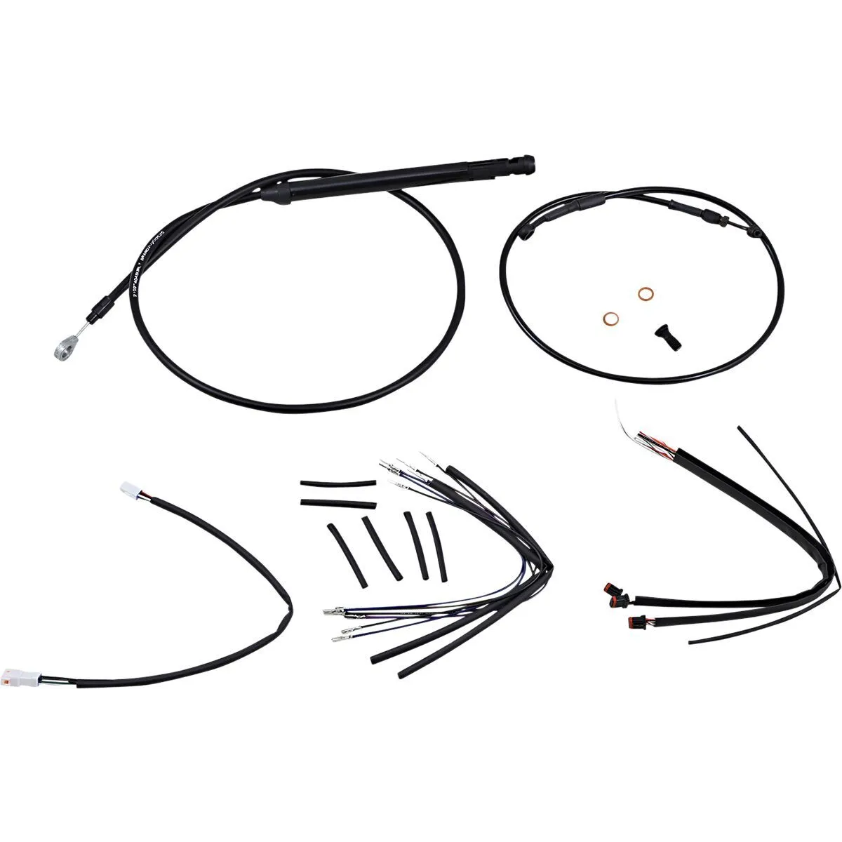 Black Control Kit For 18" Gorilla Handlebars