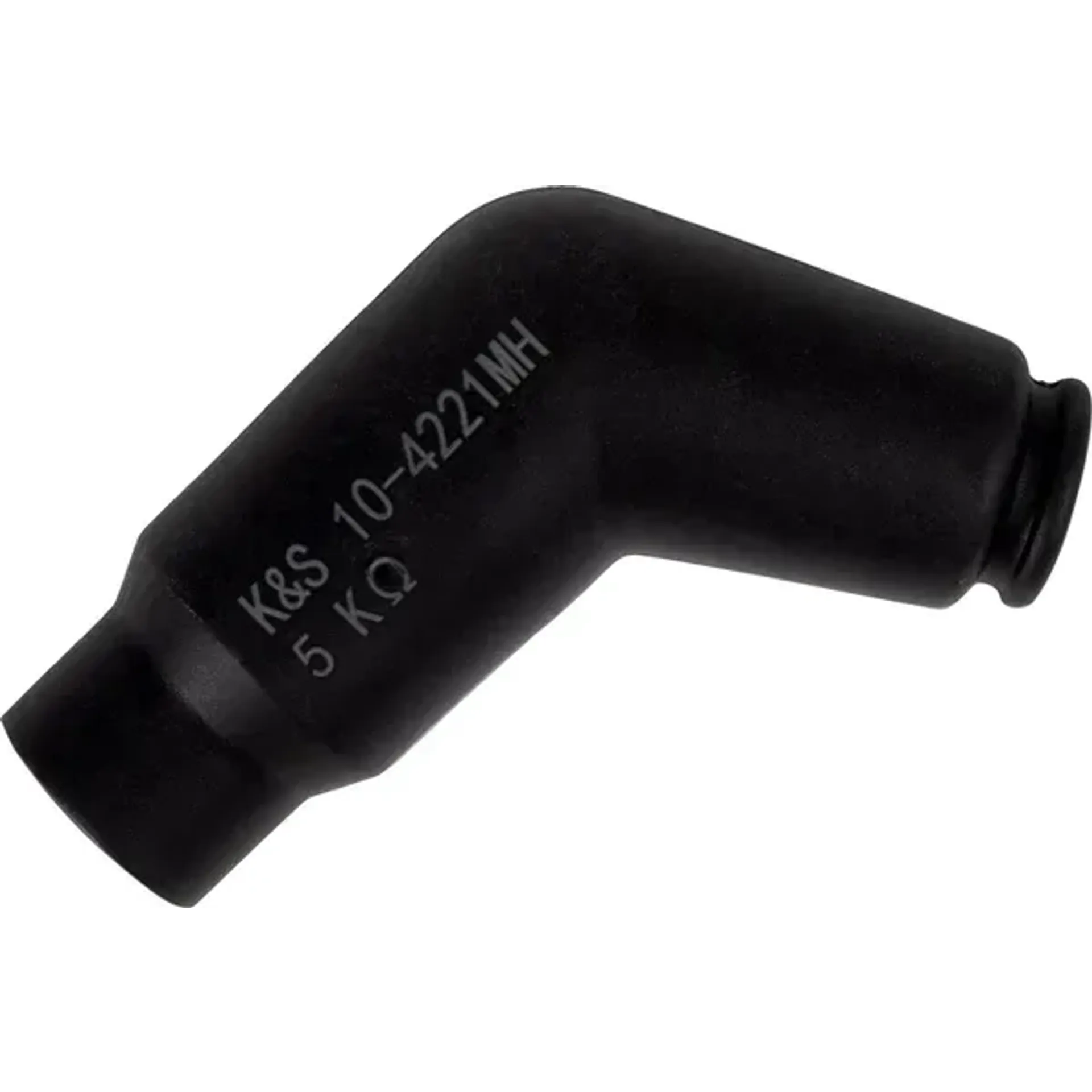 Spark plug resistor cover