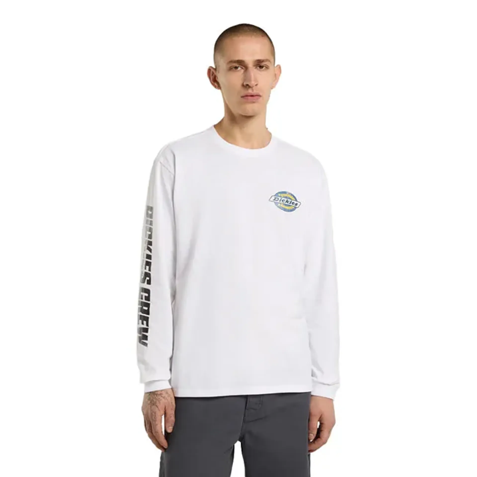 Dickies Nashport long sleeve white