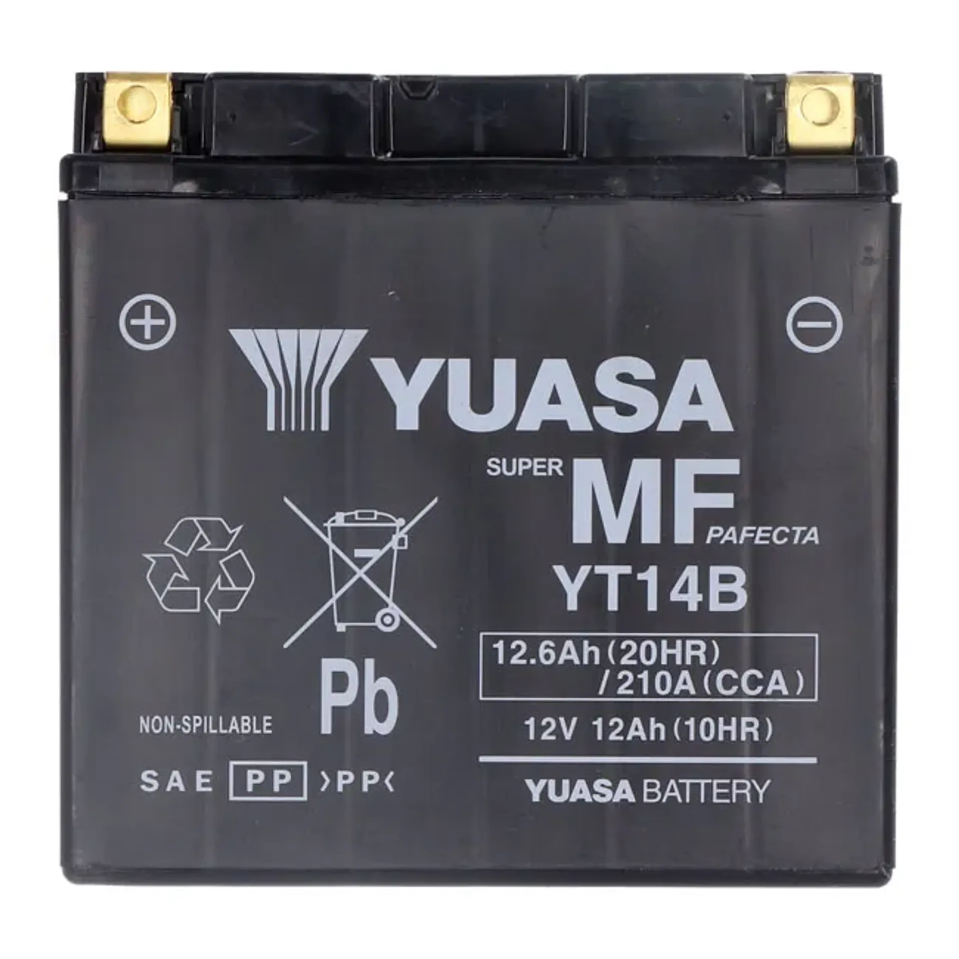 Yuasa, AGM battery, YT14B-WC