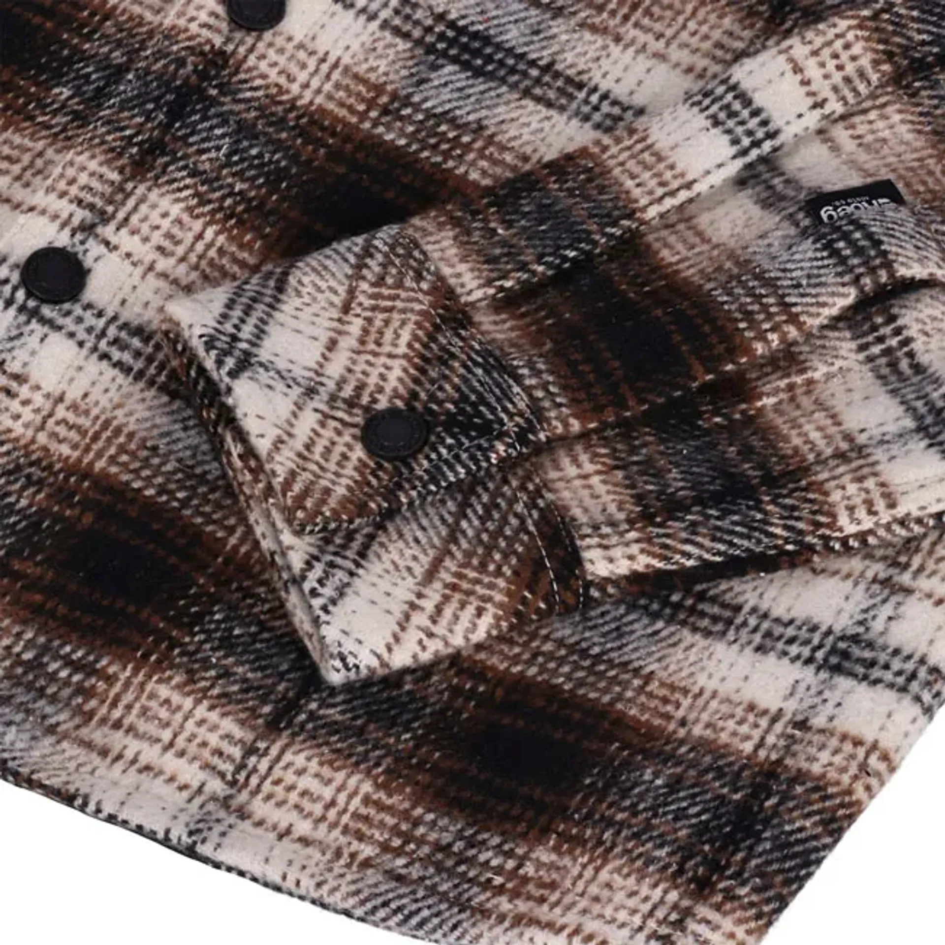 Roeg Blaze Flannel shirt brown
