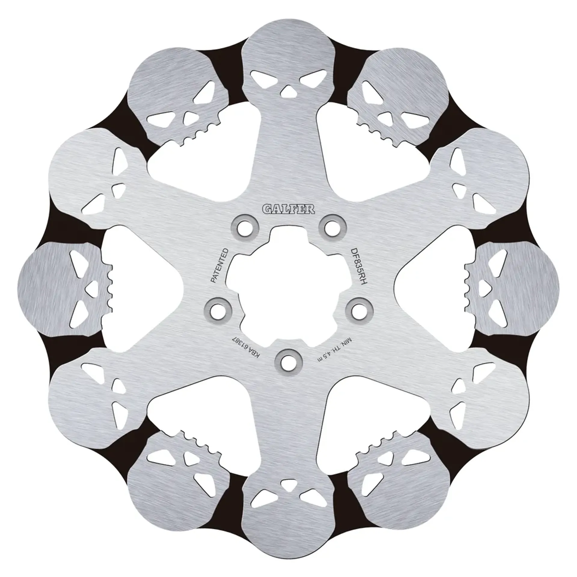 Galfer Skull solid disc 11.8″ Front