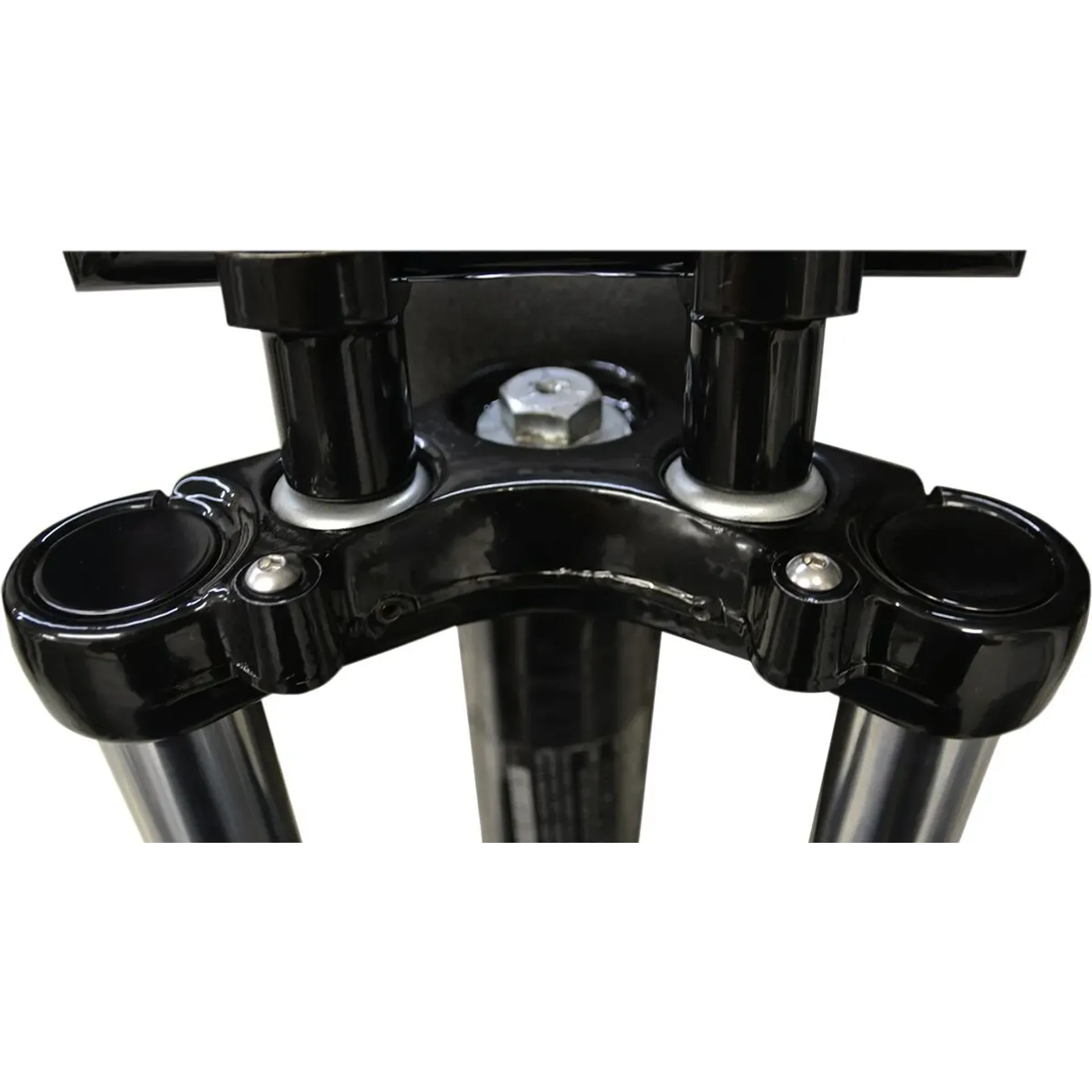 39Mm Flush Mount Fork Caps – Black