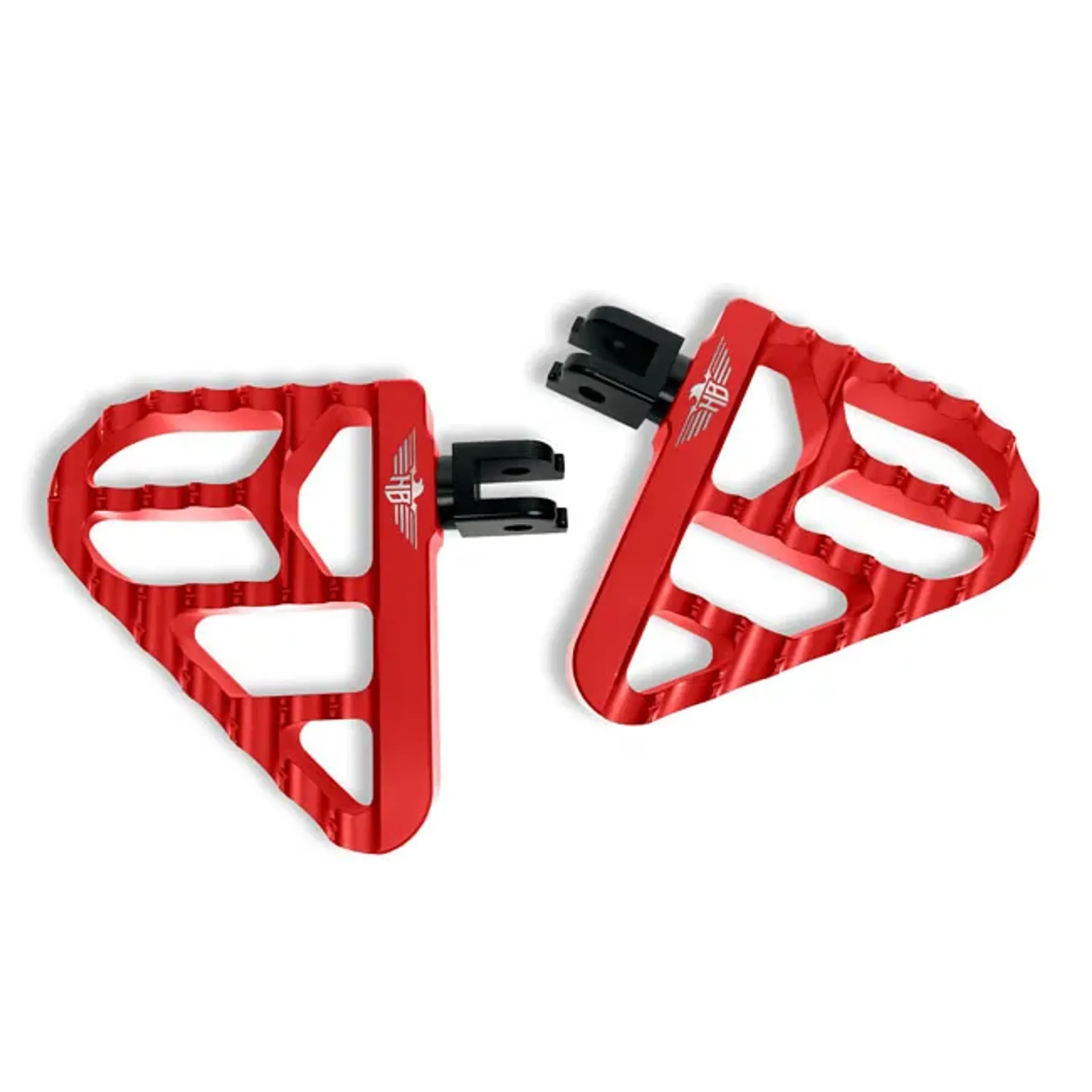 *6 DAYS EXTRA TRANSIT TIME* HeinzBikes, performance mini floorboards V2. Red