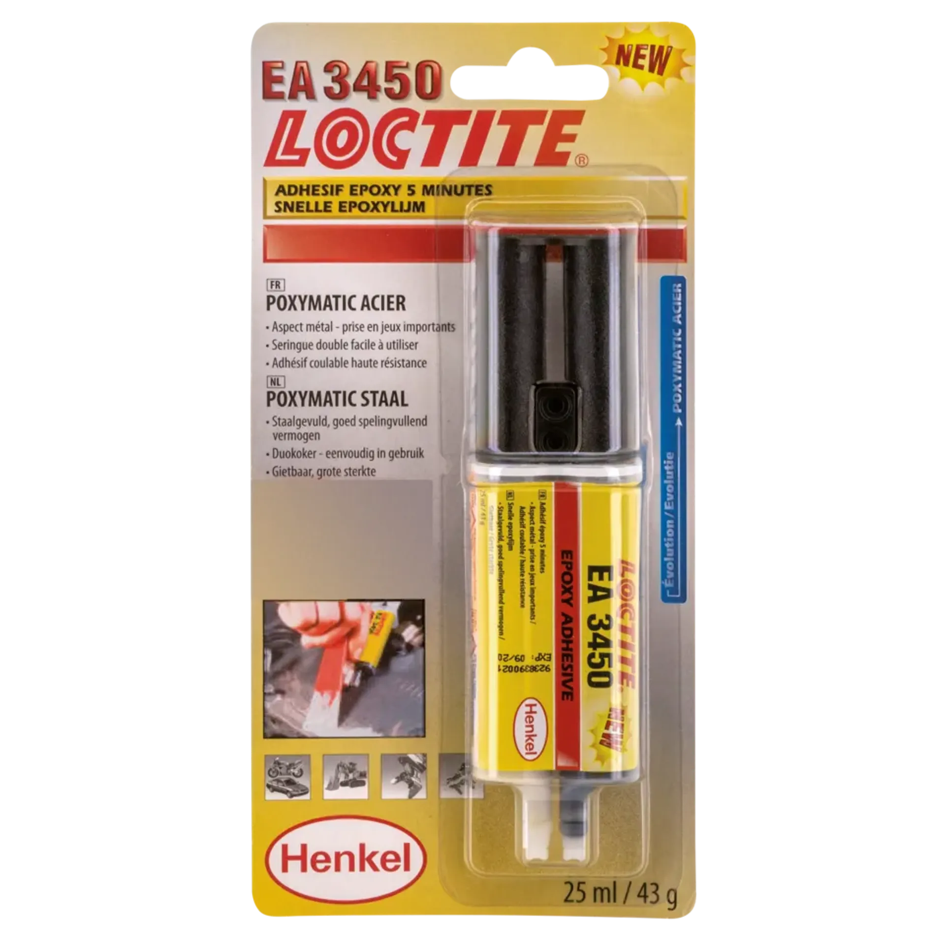 Loctite Poxymatic Steel 3450 25ml