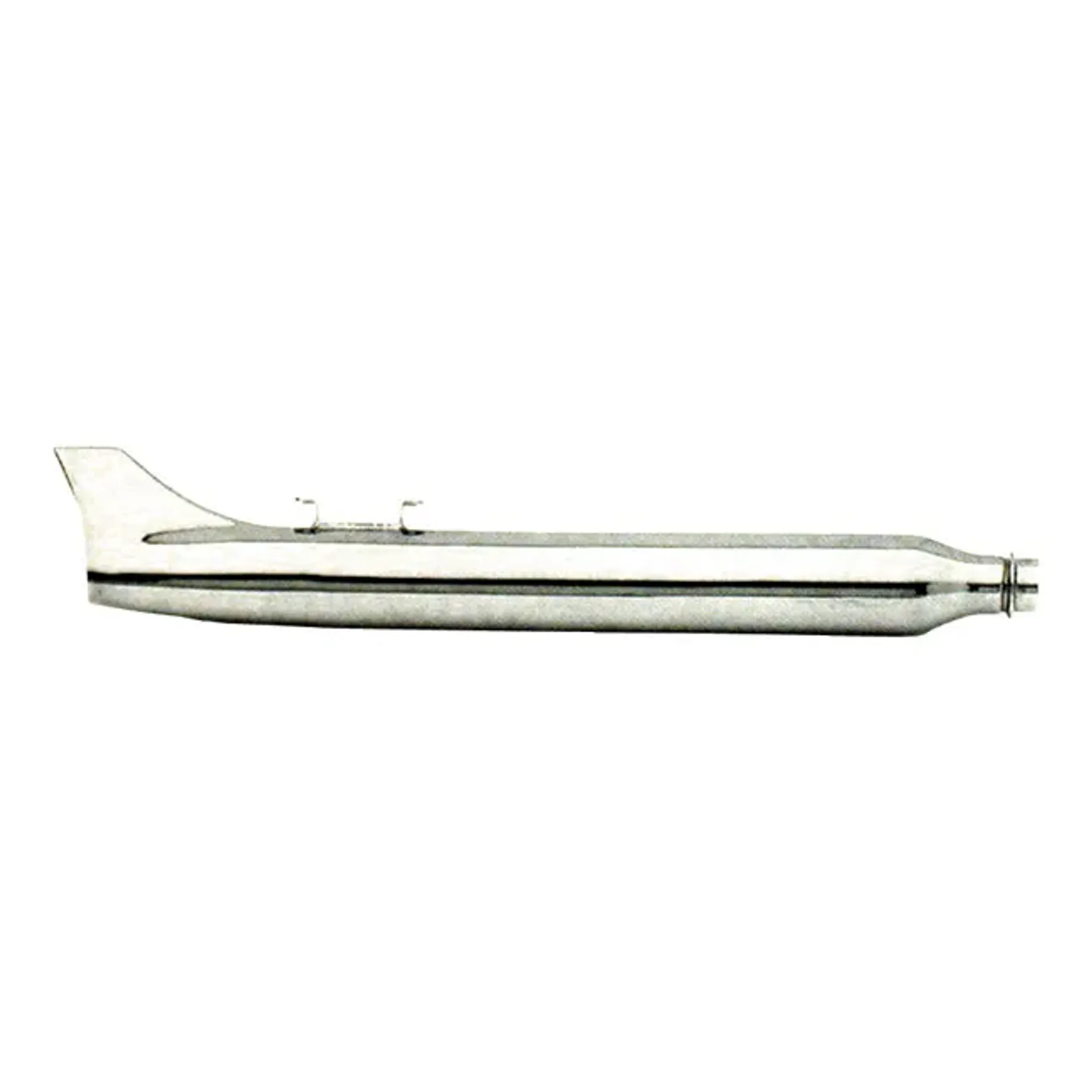 Paughco, Smooth 3" Rocket Fishtail muffler. 31". L&r