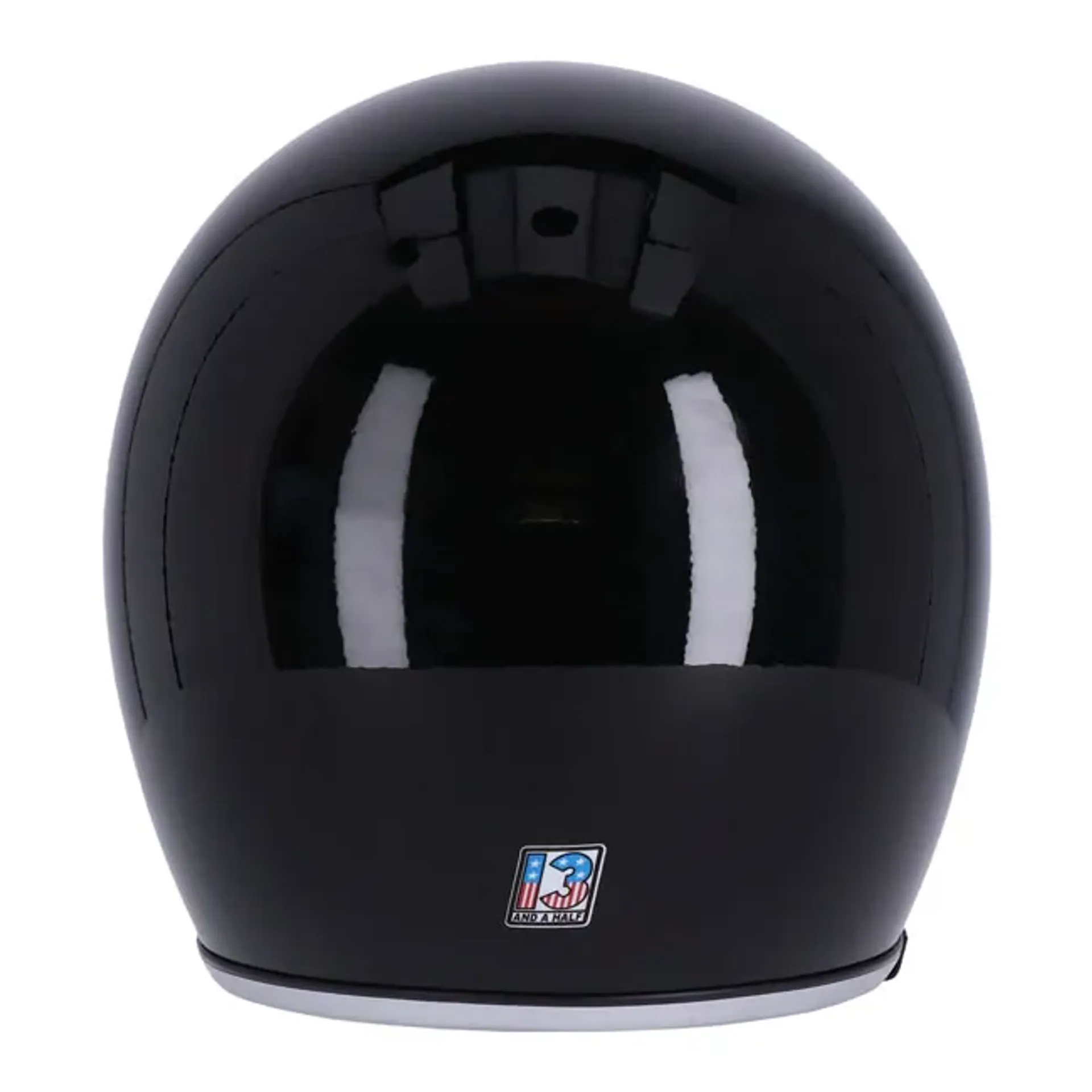 13 1/2 Skull bucket helmet black