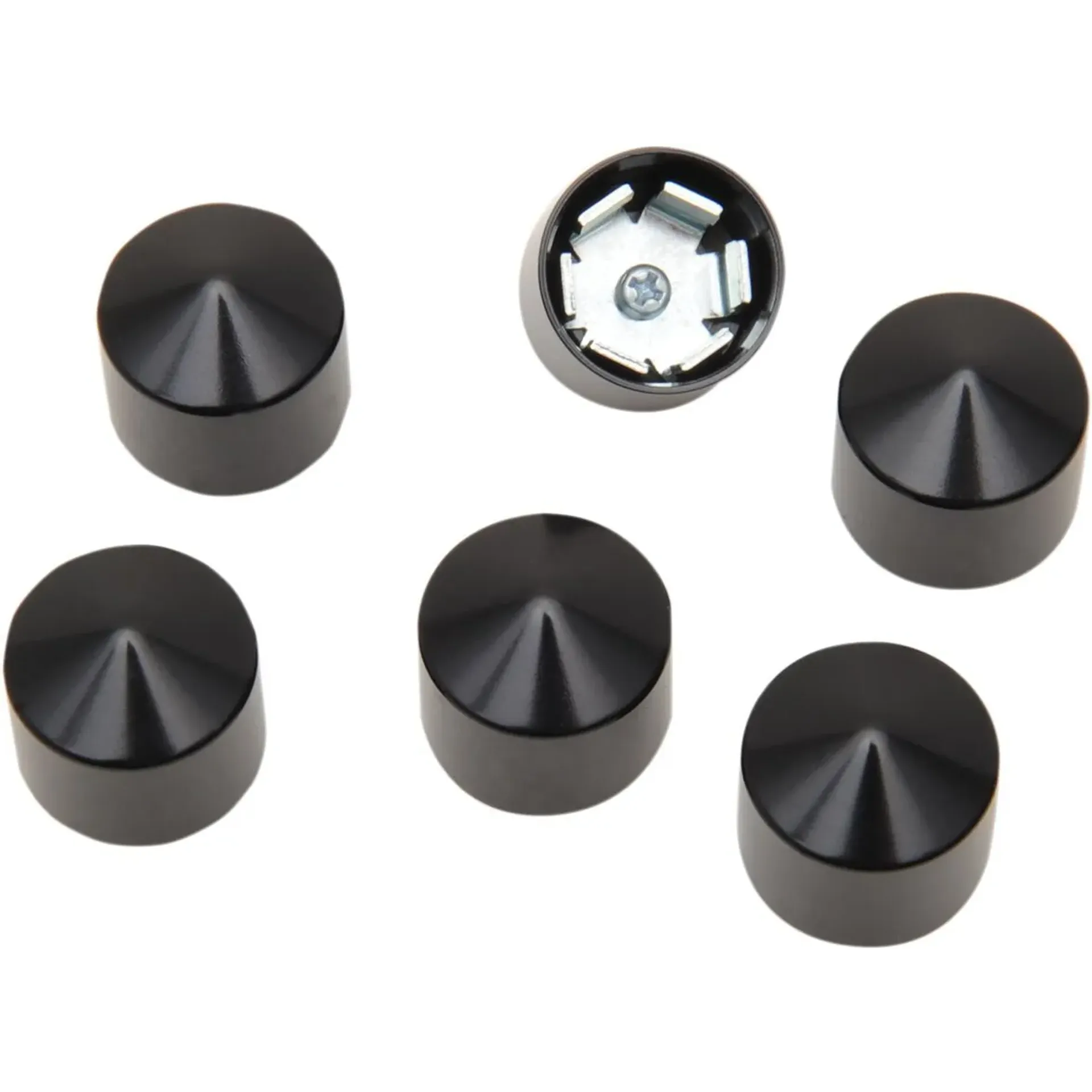 Rocker Box Bolt Caps Black