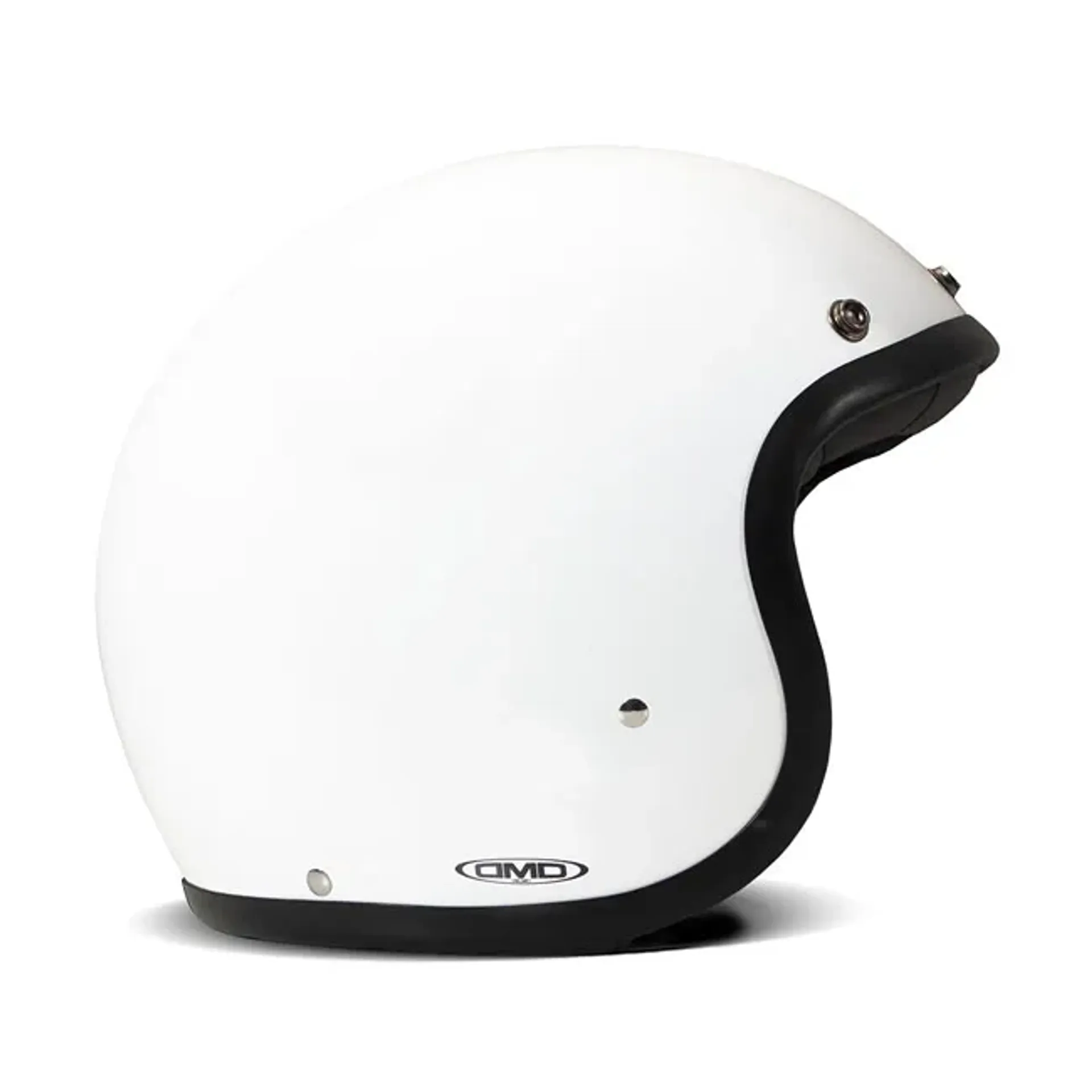 DMD Retro helmet Solid White