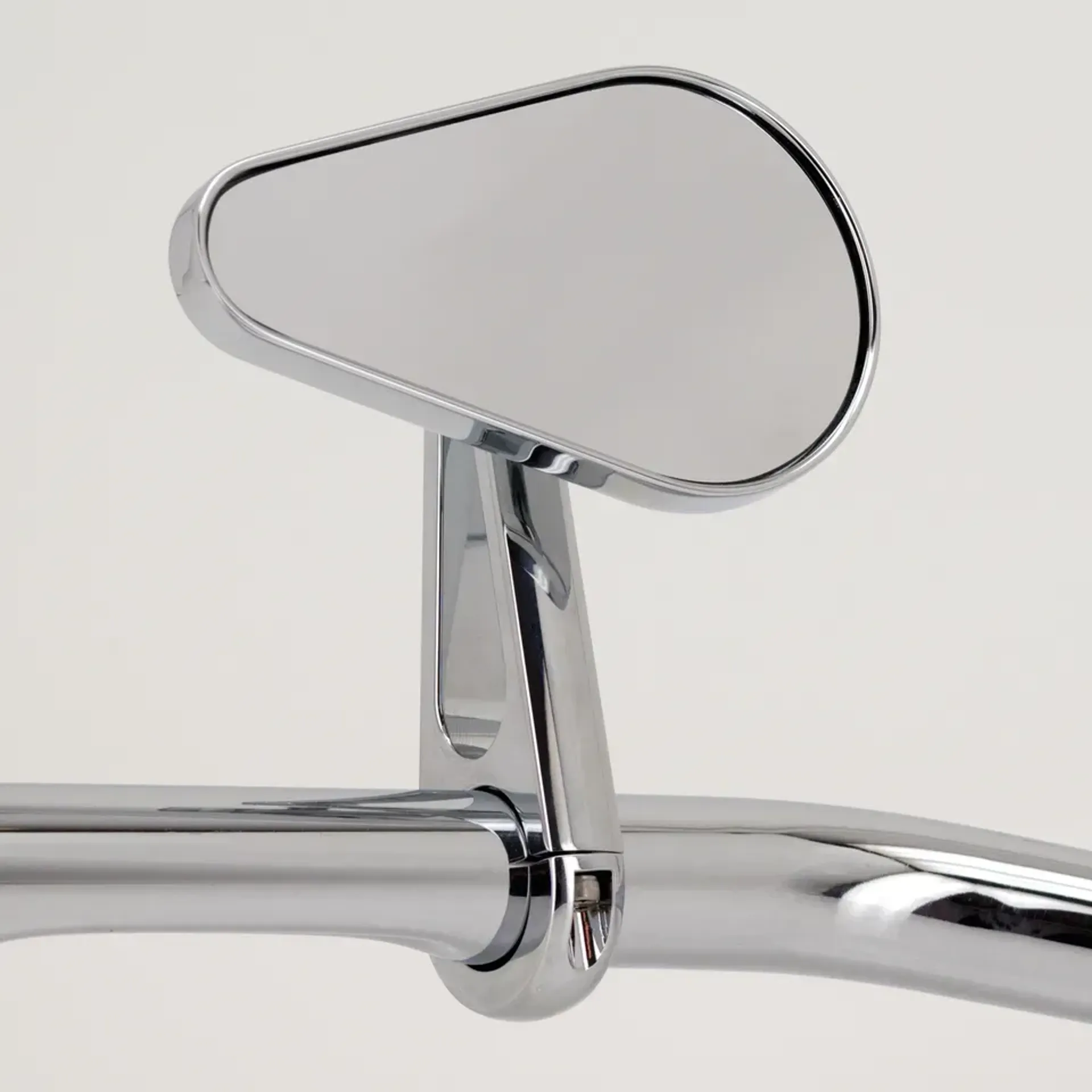 JBrake teardrop 1″ clamp on mirror Polis