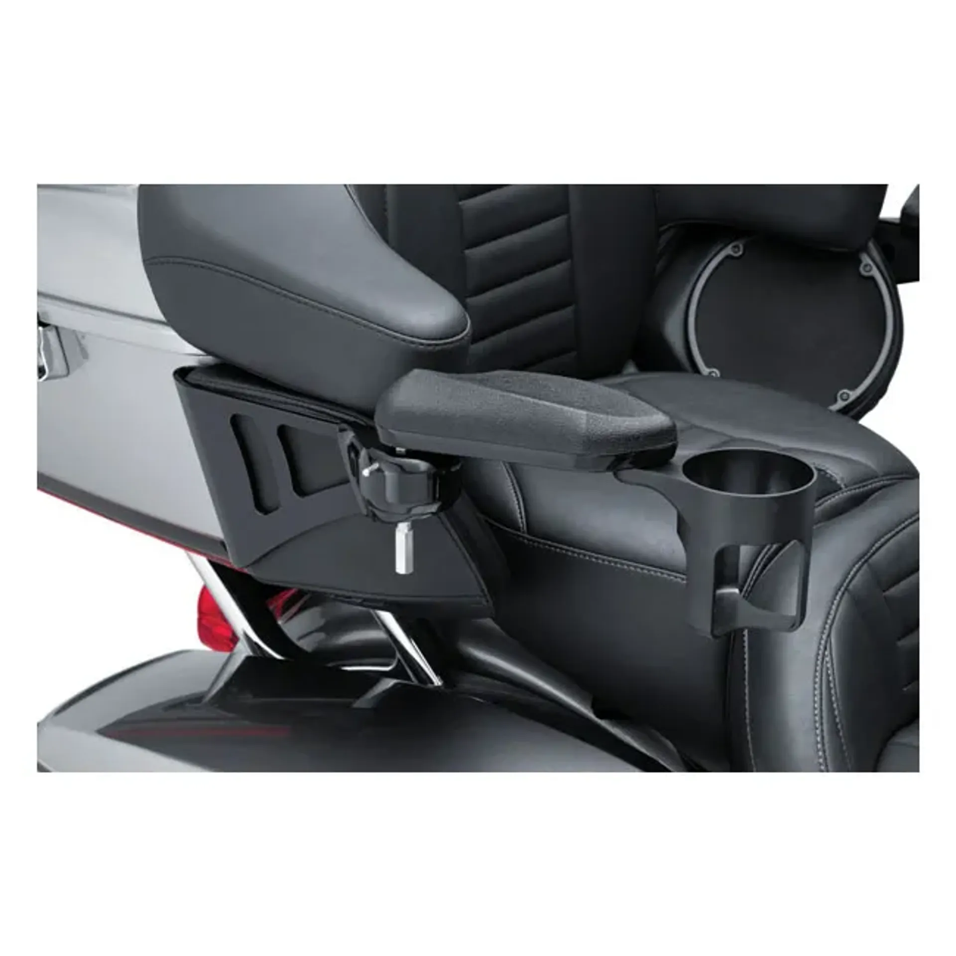Kuryakyn, Passenger armrest set. Gloss black