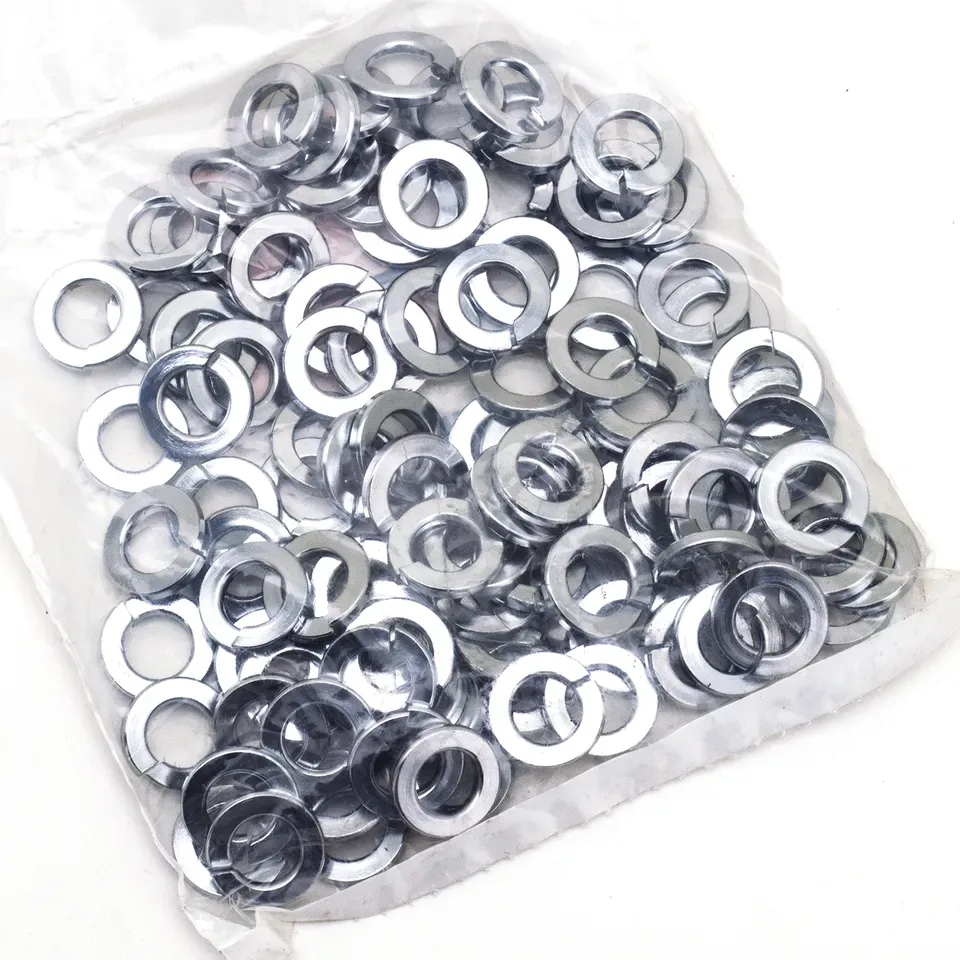 100pck Chrome lock washer 3/8