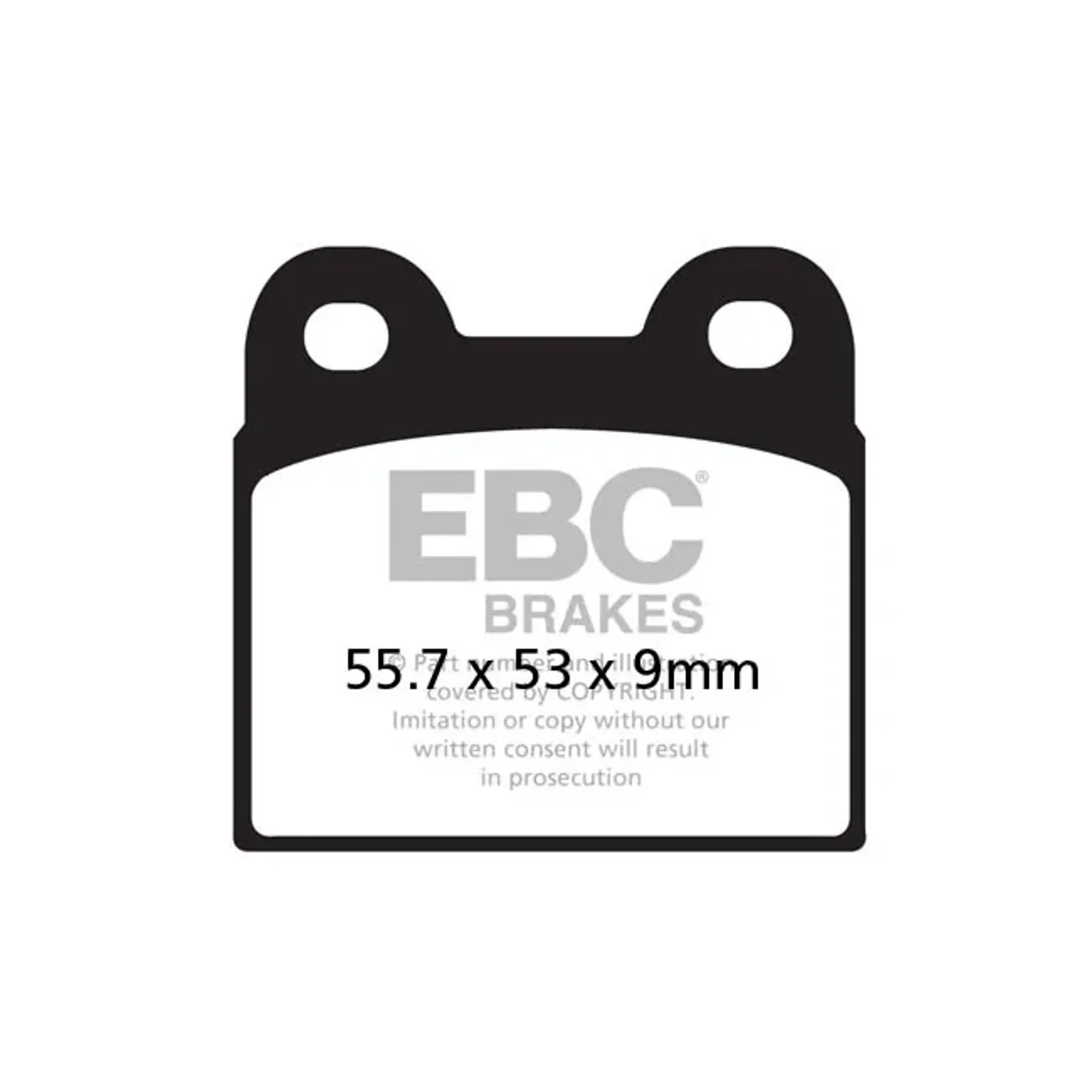 EBC Organic brake pads