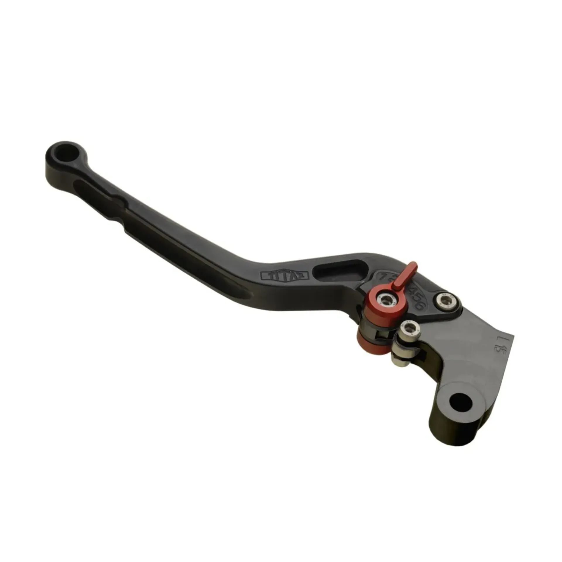 Clutch Lever Long Racing Black/Red