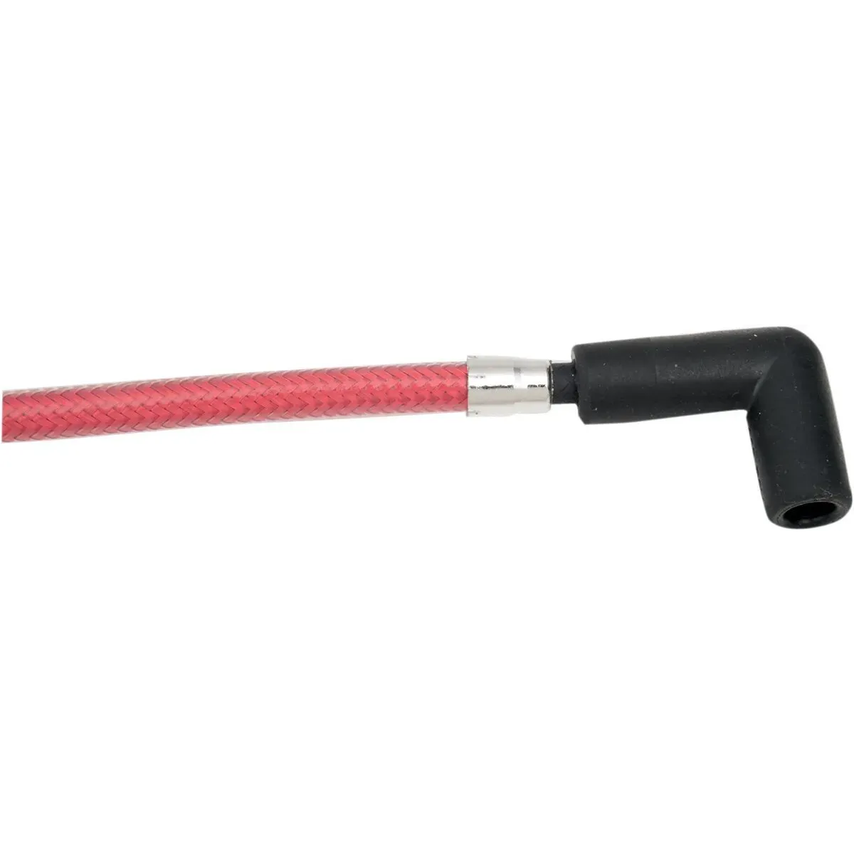 Ignition Wire Braided Red