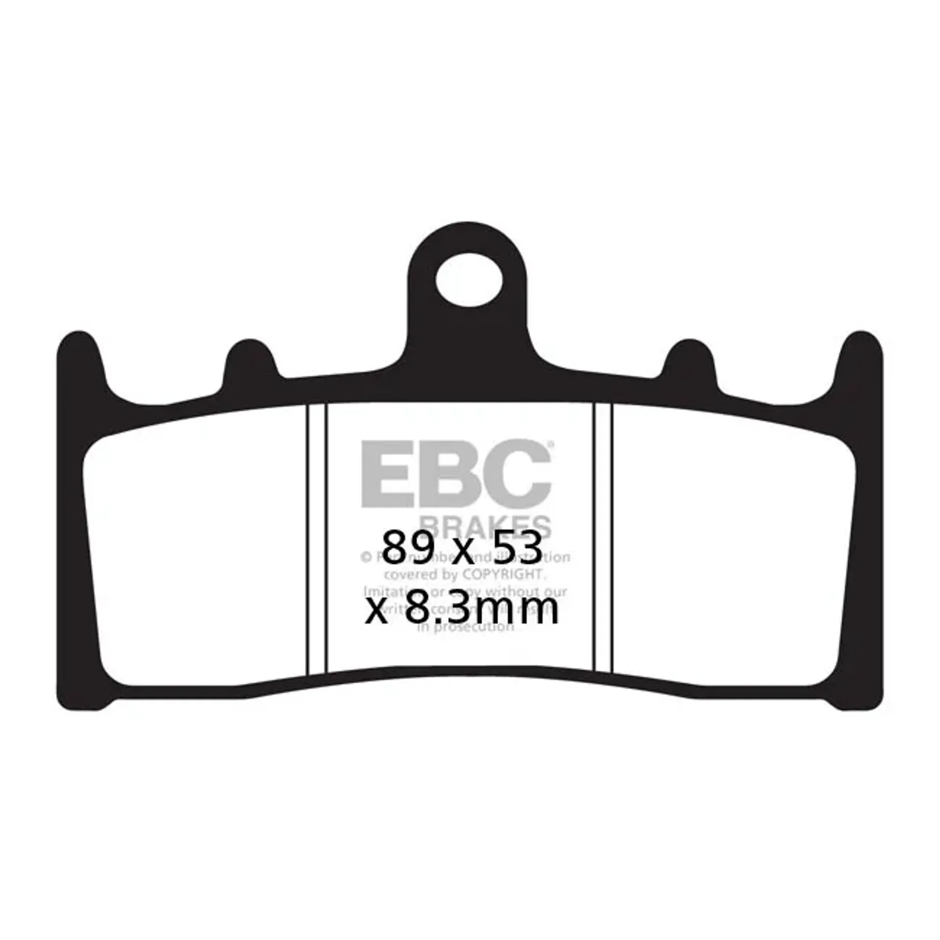 EBC Organic brake pads