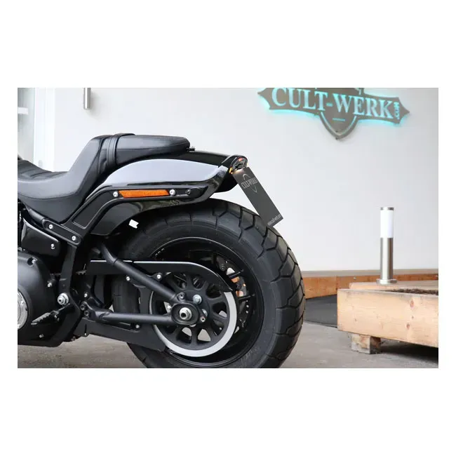 Cult-Werk, license plate bracket. 2-1 taillight/brake light - Afbeelding 3