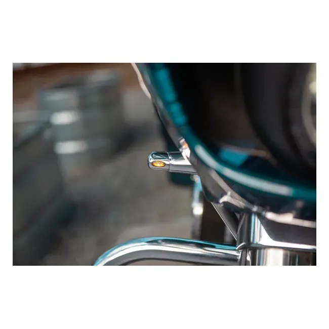 Kodlin, Elypse LED mini front turn signals. DLR. Chrome - Afbeelding 2