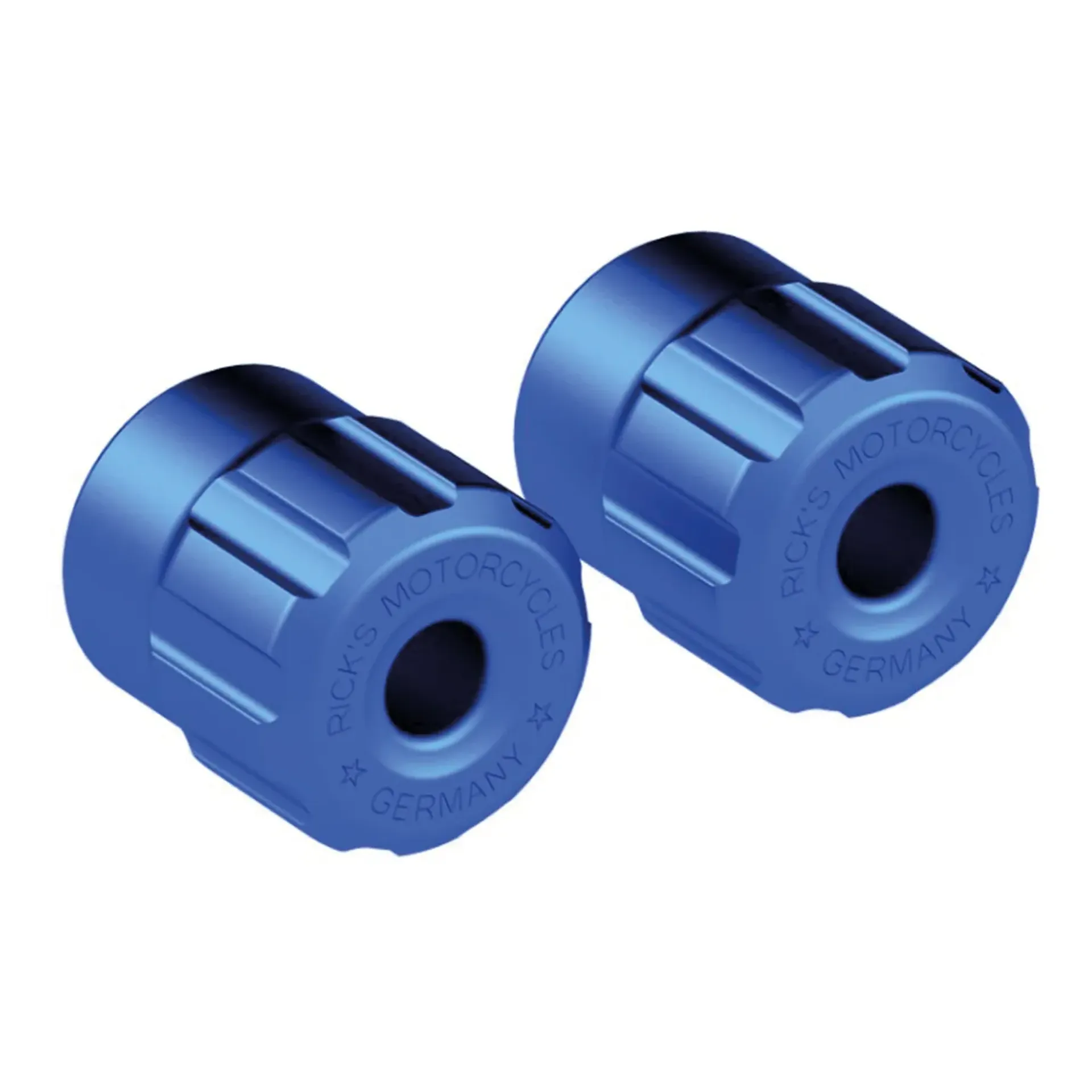 Clubstyle Crash Bar Slider Caps Blue