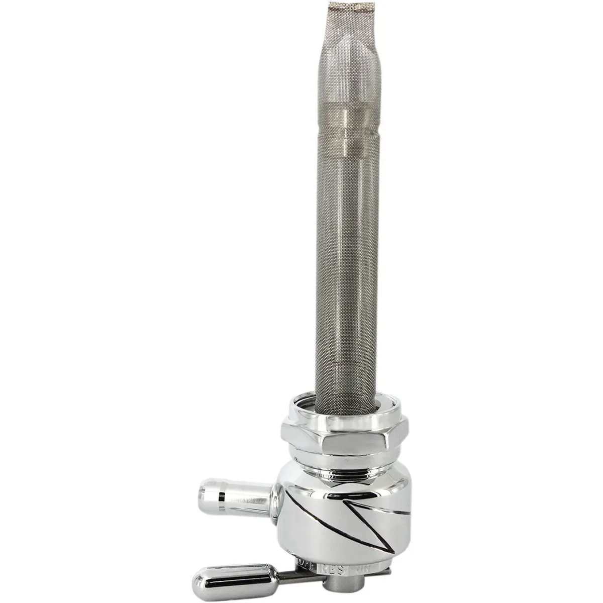 Single Outlet Reserve Round Lightning Valve / Honda Valkyrie All / Natural-Chrome