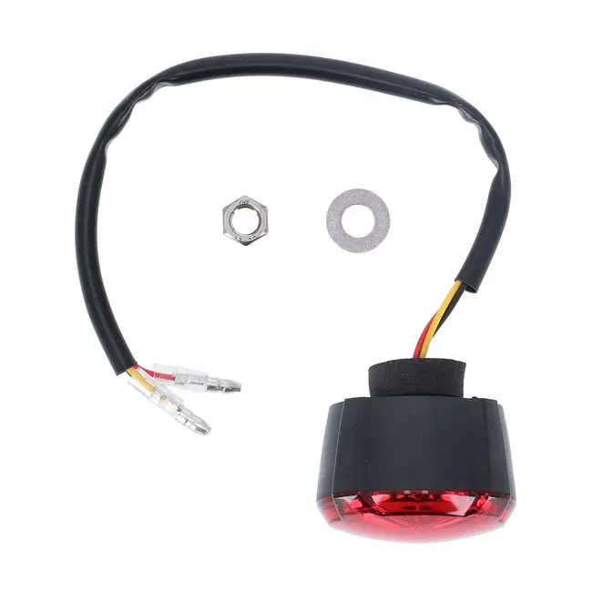 KOSO, ''GT-02'' LED taillight. Red lens - Afbeelding 2