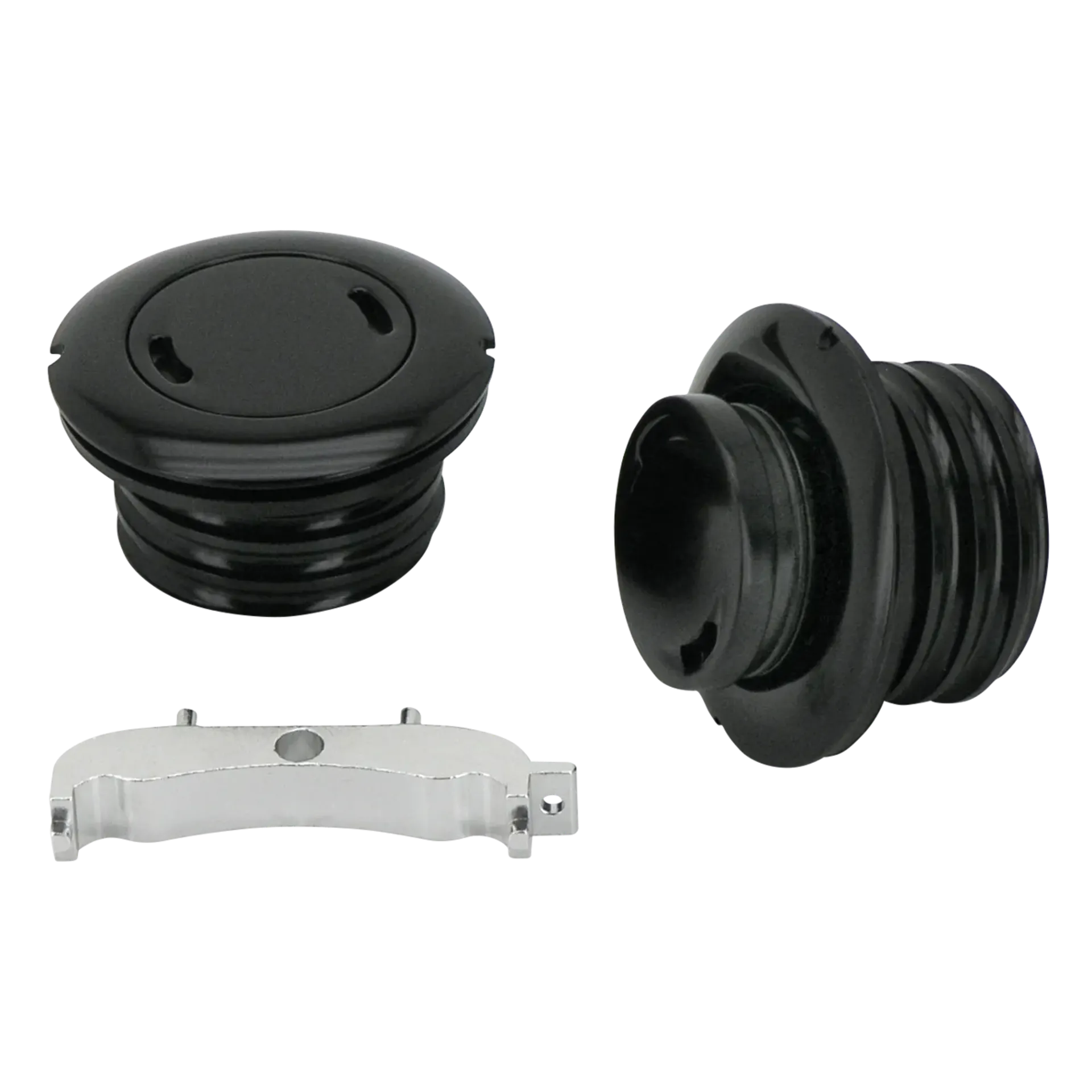 GZP Blk flushmnt 1.5″ gascapset w/paints