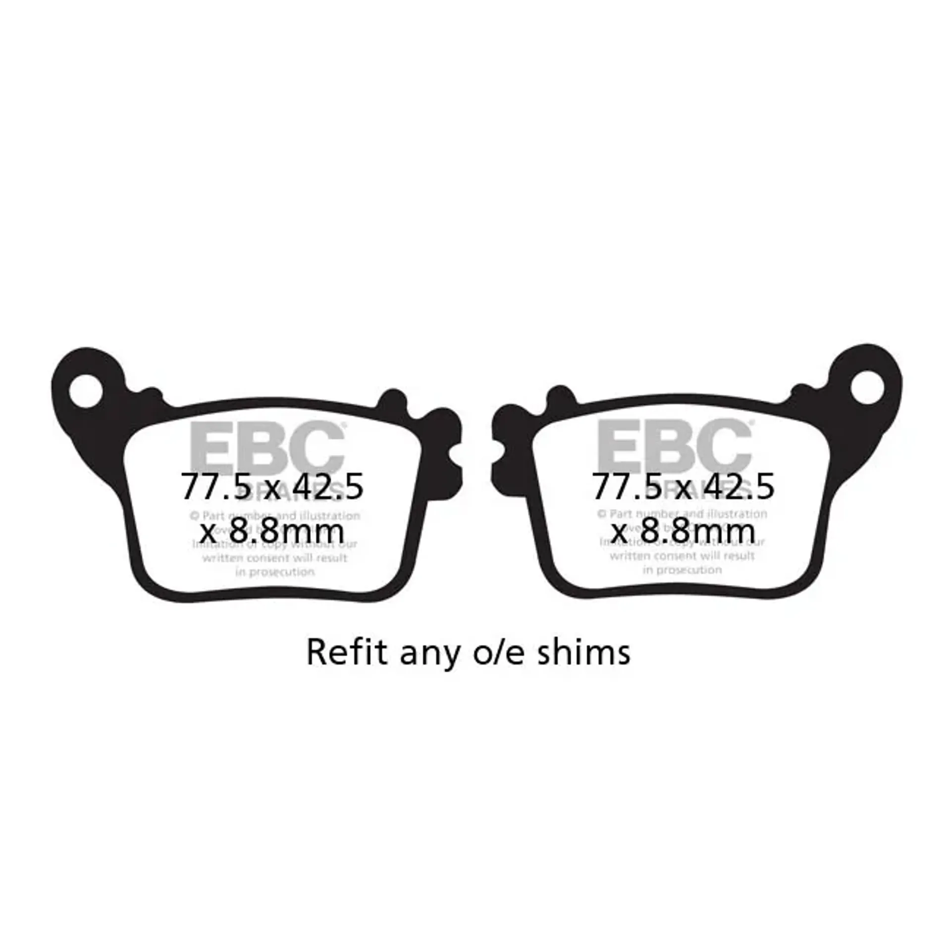 EBC Double-H Sintered brake pads