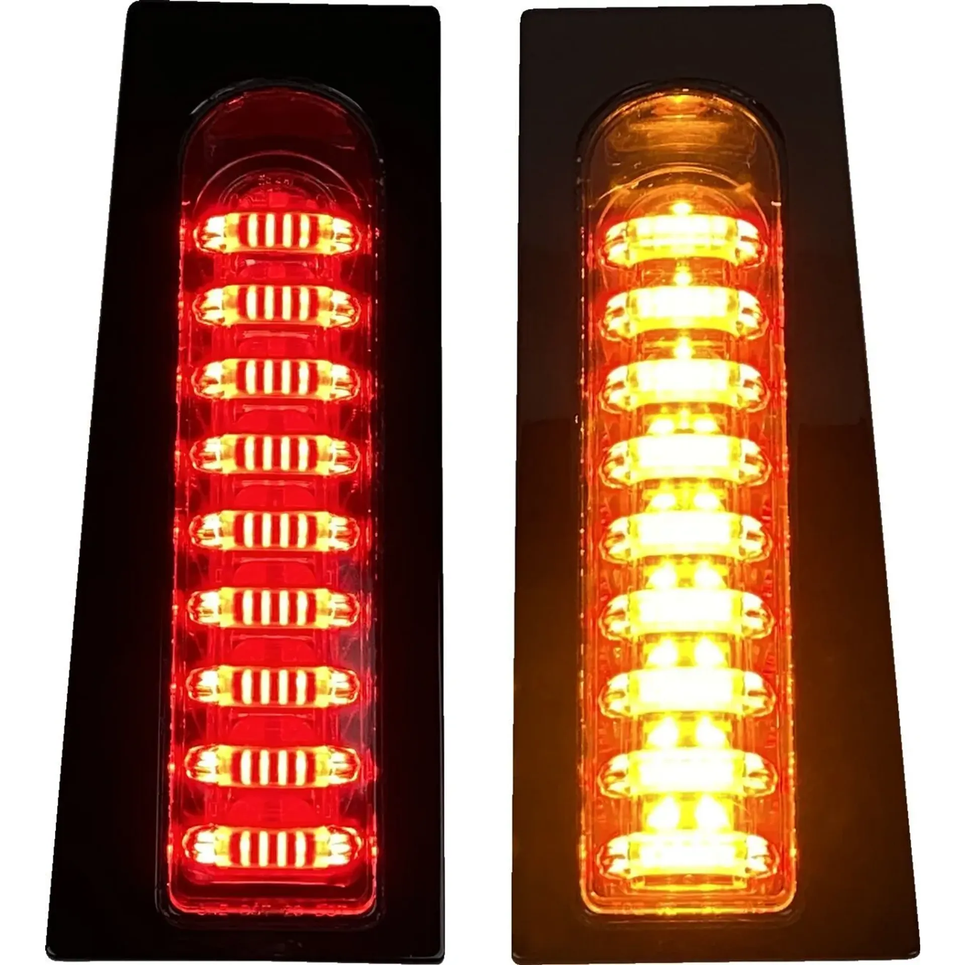 Light Probeam Fillerz Dual Color Gloss Blk W/ Smoked Lens