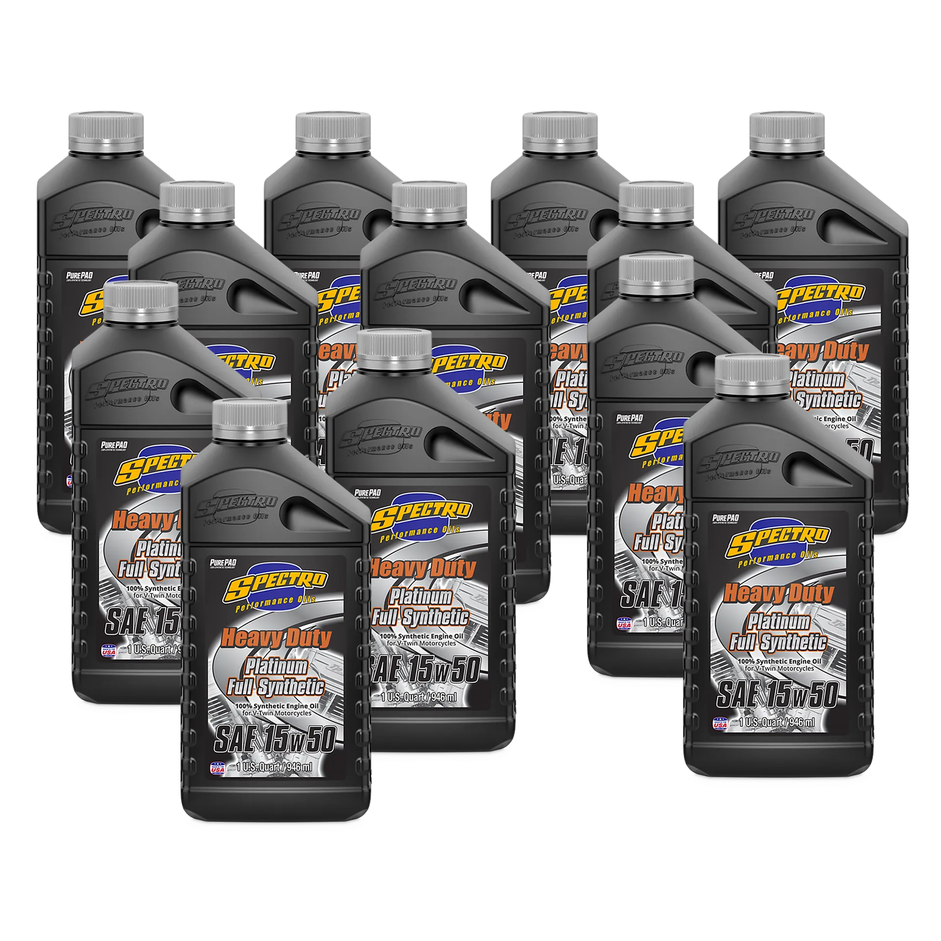 12x.946Ltr Spectro HD Plat. Synt. 15W50 - Downtown American Motorcycles