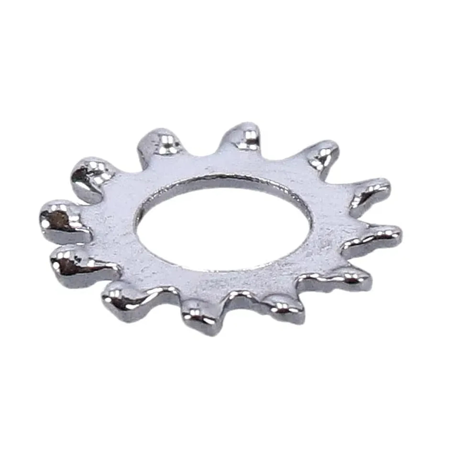 Chrome external lockwasher, 5/16 inch - 25 pack