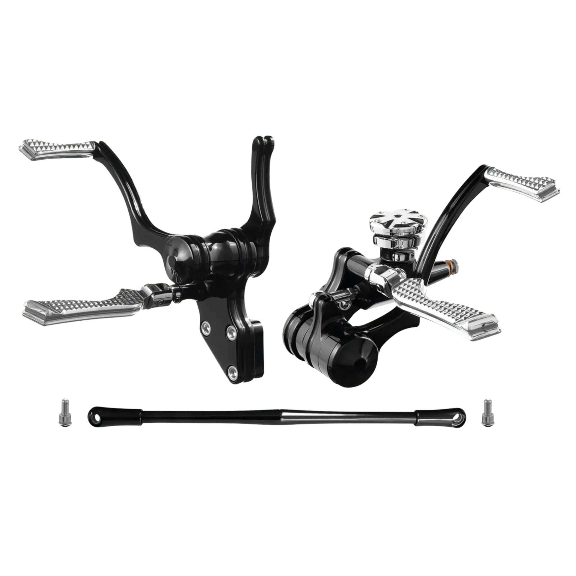 MINI DRIVERS PEGS KIT (4) ROUND CHROME