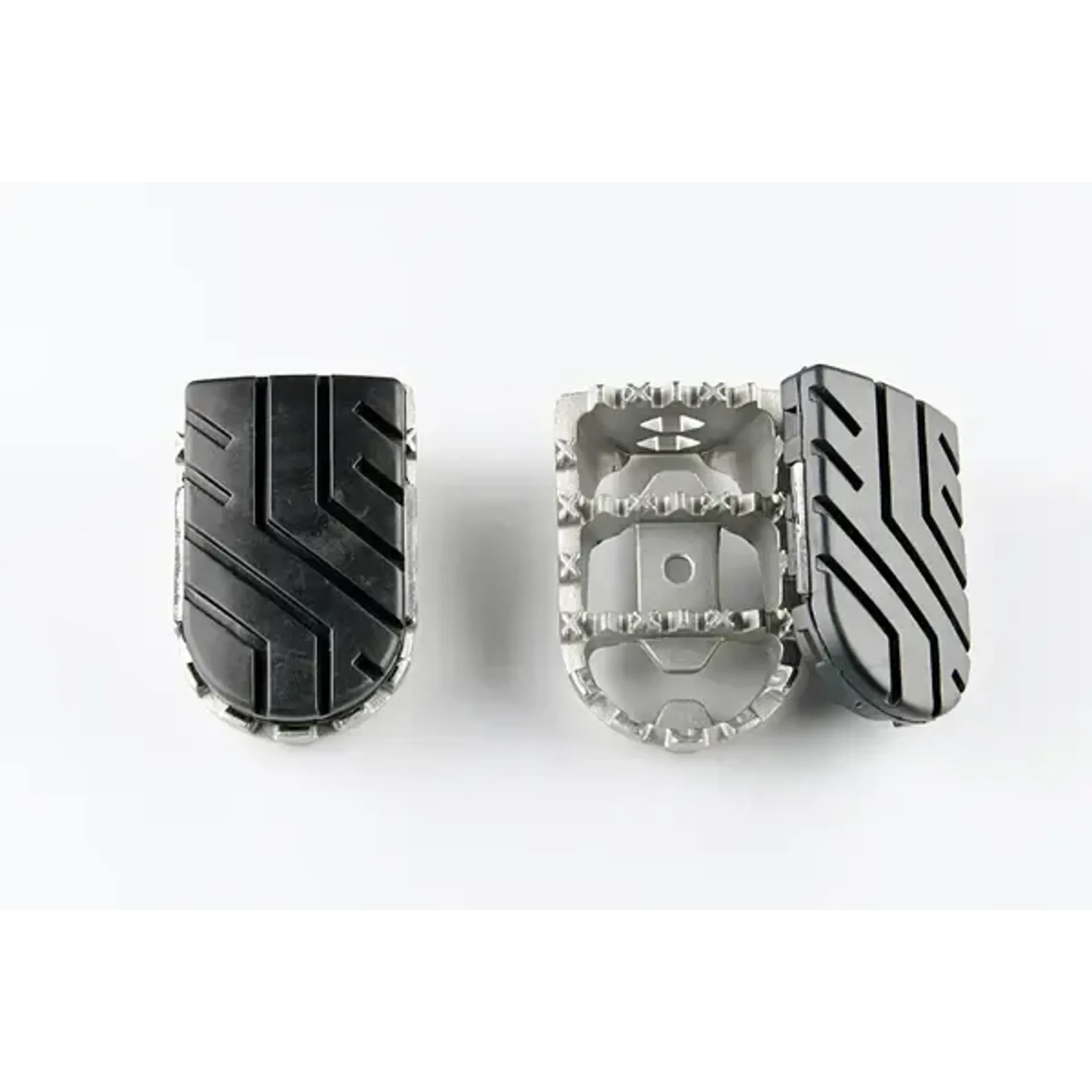 Ion footrest kit silver